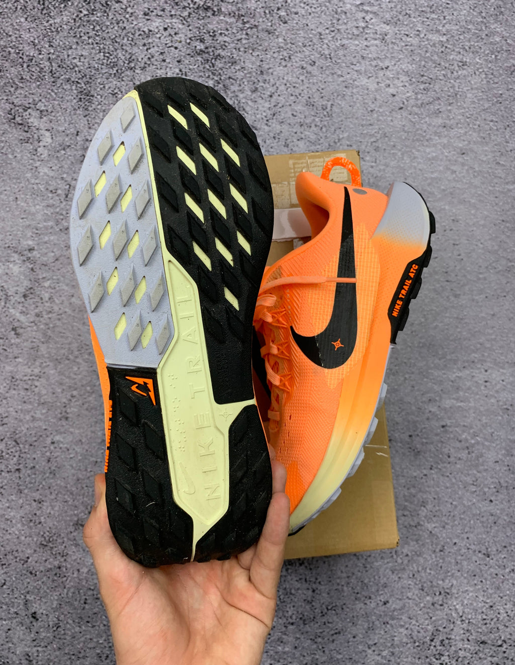 Nike Pegasus Trail 5 Pomarańczowe Buty Trailowe r. 39 Nowe + Box