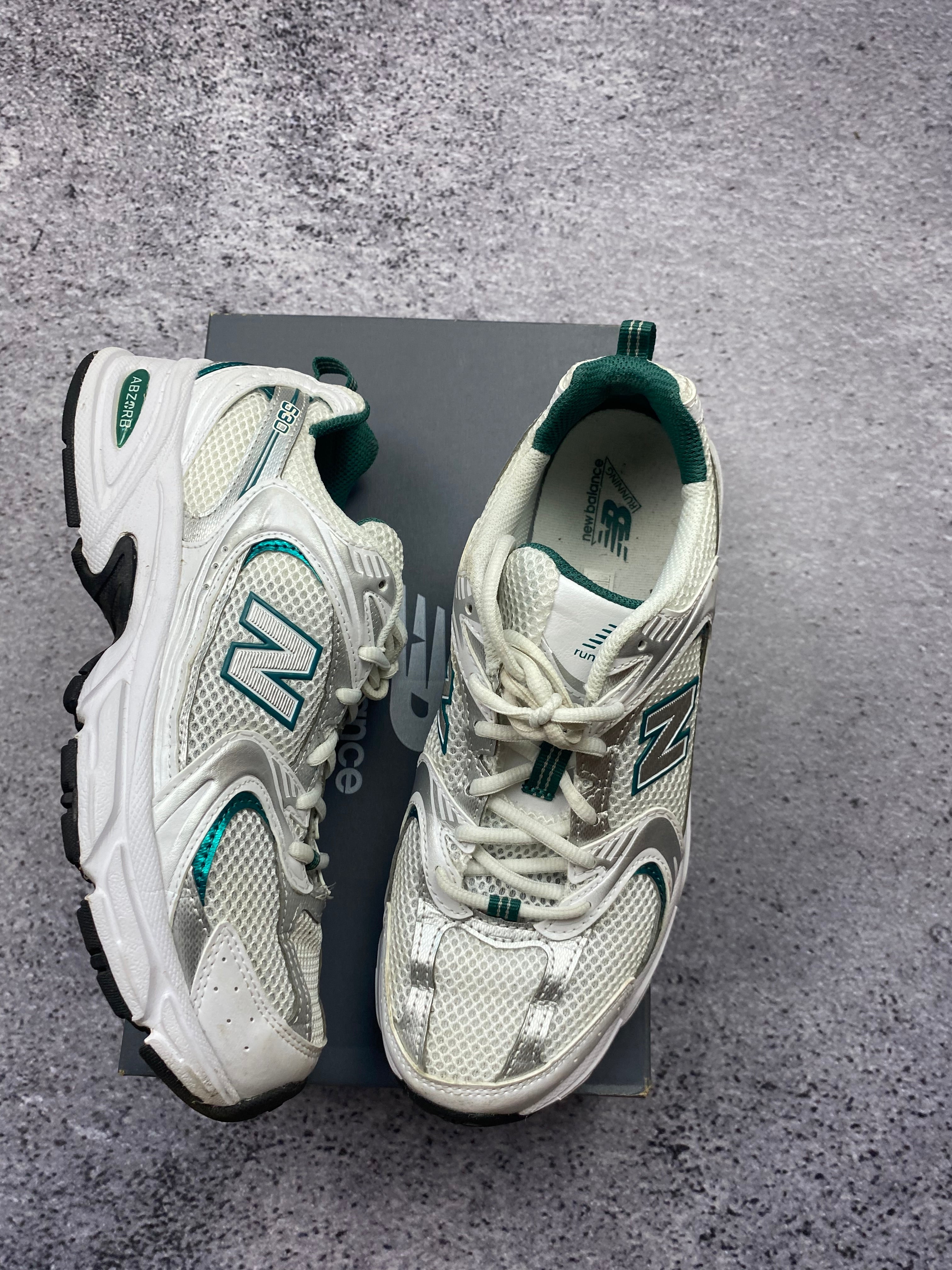 New Balance 530 białe sneakersy sportowe r. 40