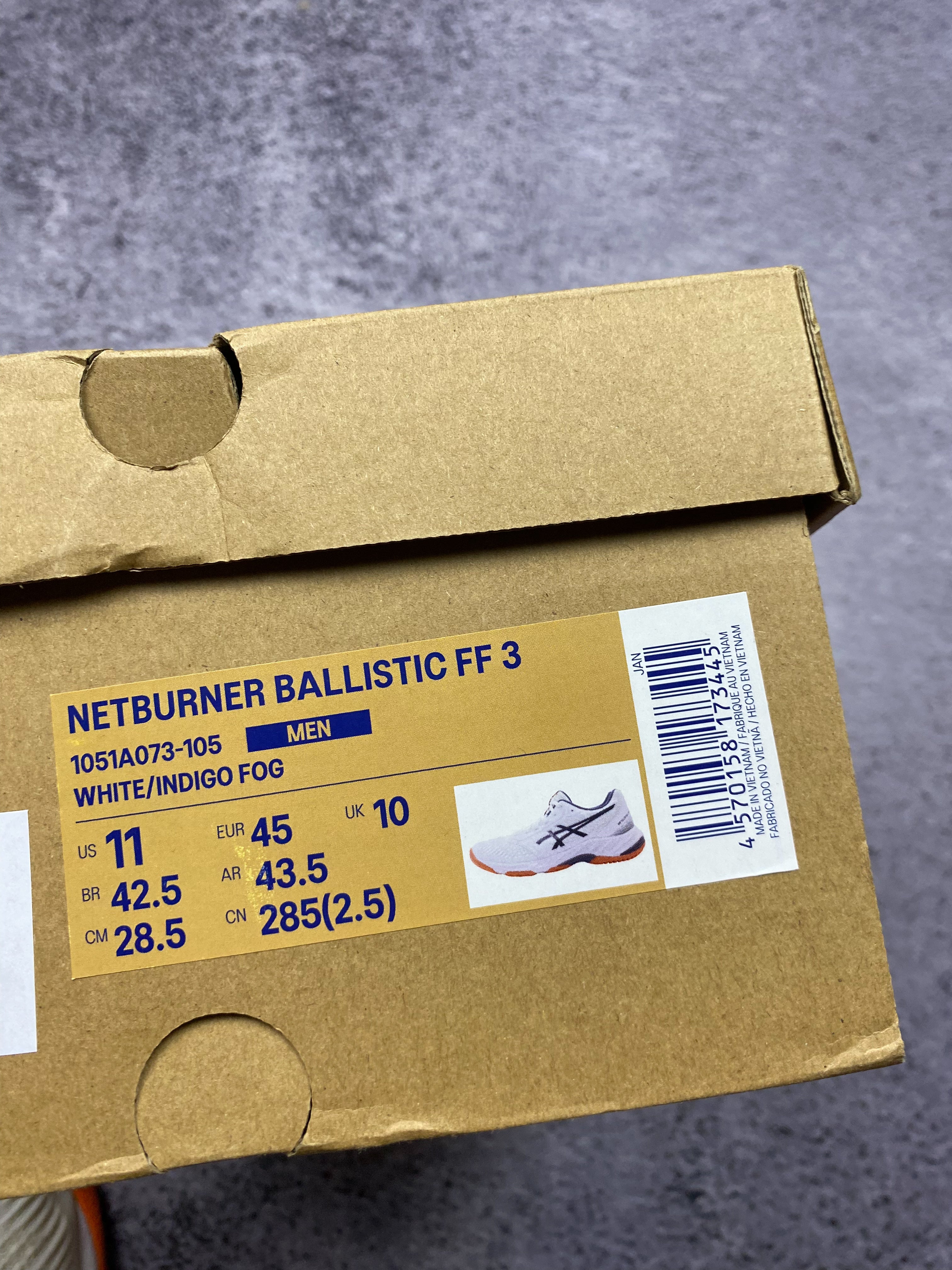 ASICS Netburner Ballistic FF 45 – Buty Halowe Siatkarskie