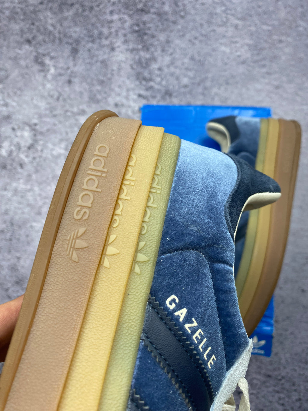 Adidas Gazelle Bold Platform – suede sneakers size 42
