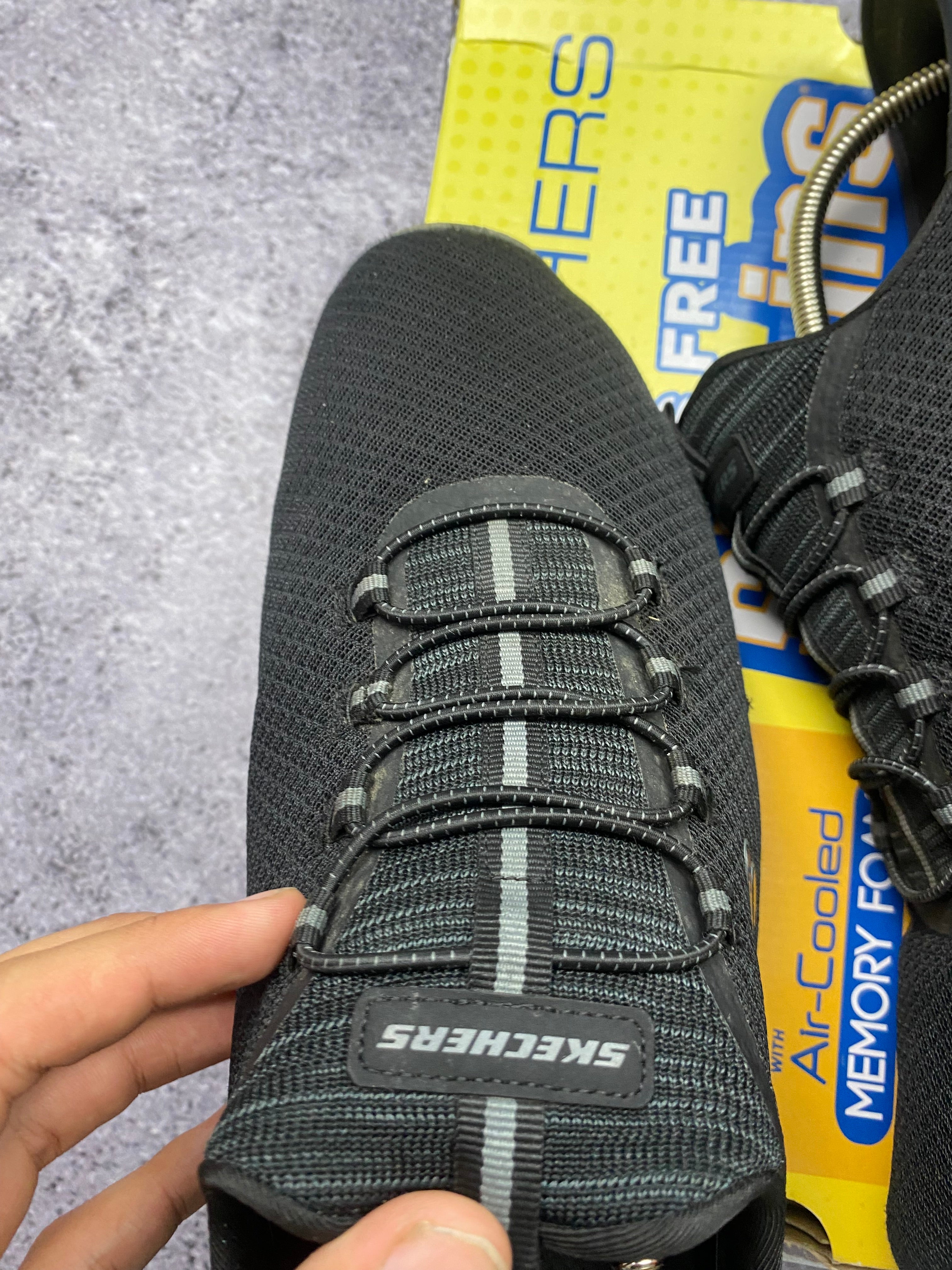 Skechers Slip-Ins Summits High Range 48.5 / UK 13 – czarne sneakersy