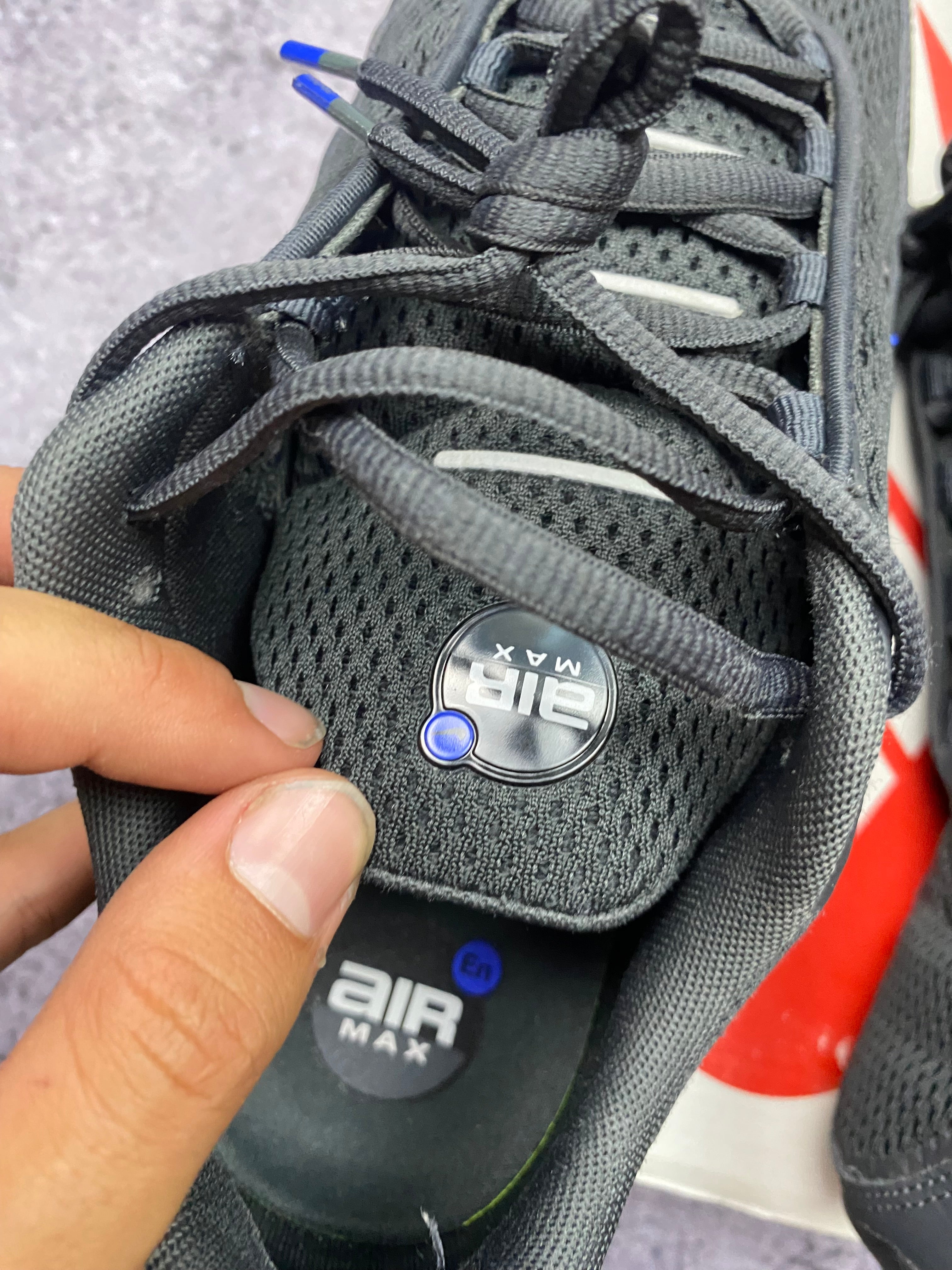 Nike Air Max Pulse 45.5 – sneakersy sportowe Anthracite/Blue