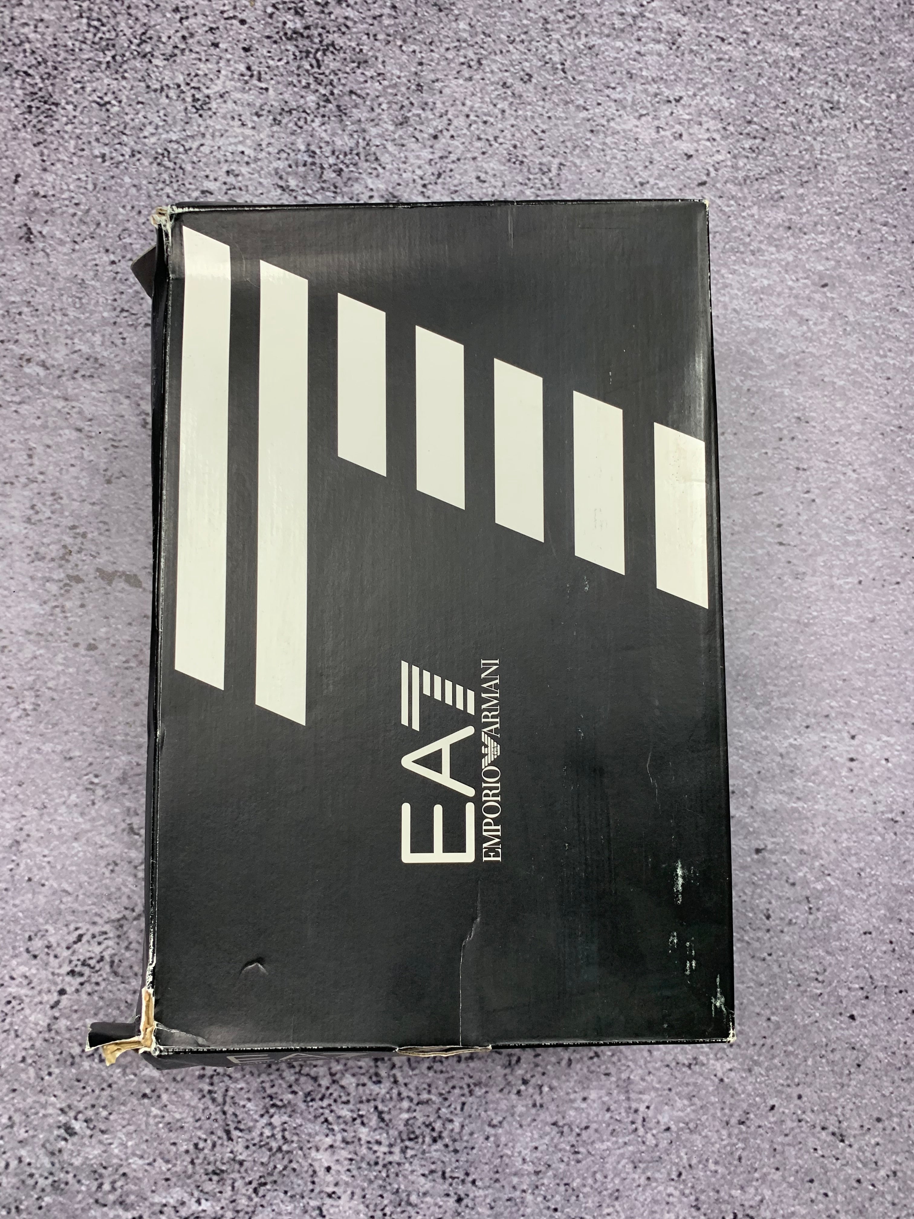 EA7 Emporio Armani Czarne Sneakersy Sportowe r. 39 + Box