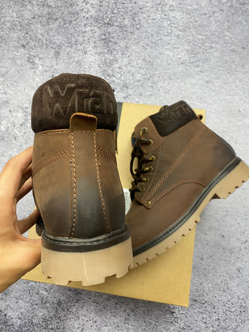 Wrangler Creek Mid – skórzane trzewiki męskie r. 42x