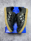 Adidas Gazelle Bold Black Patent Stripes Gum Sole Sneakers 44
