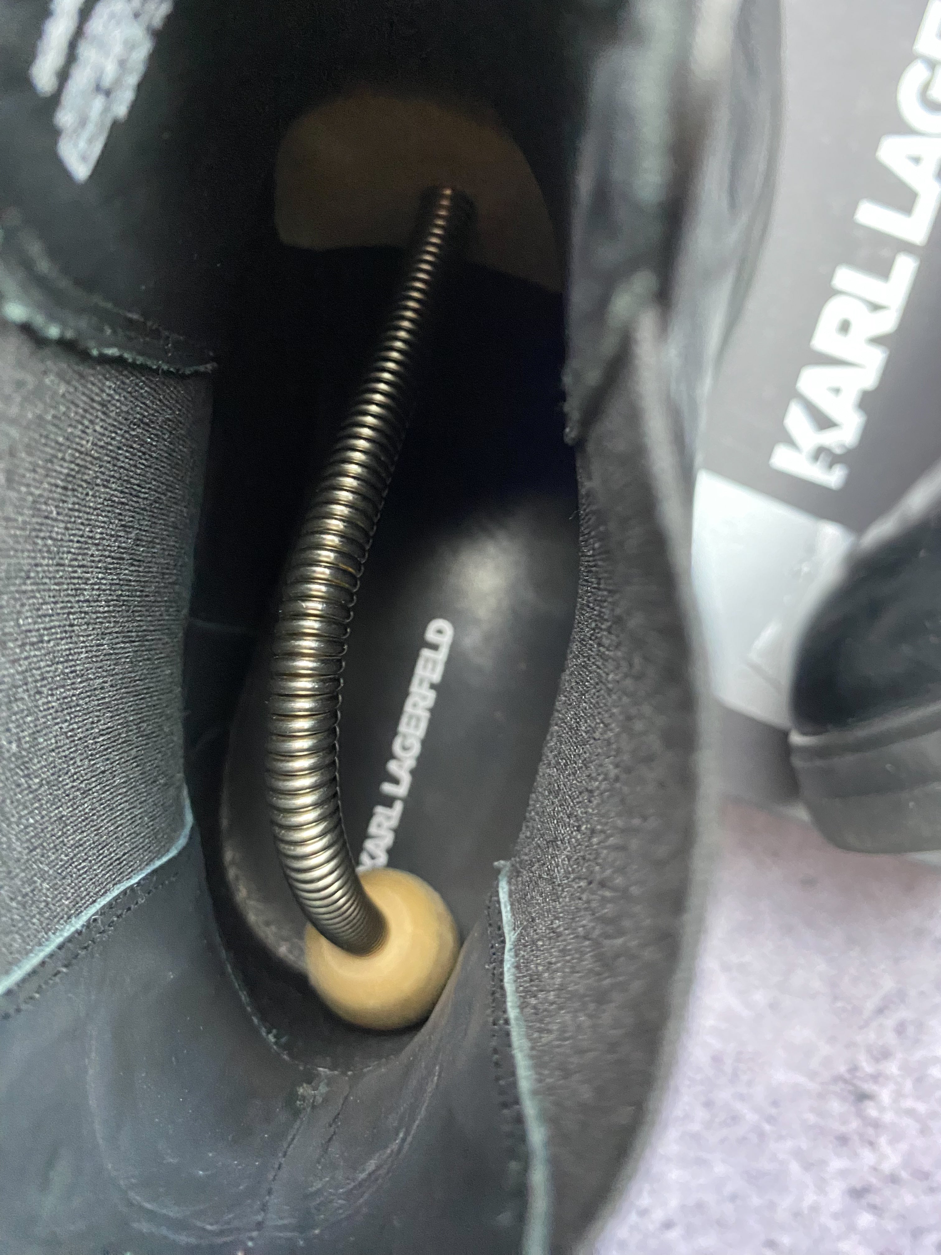 Karl Lagerfeld Chelsea Boots 46 – skórzane botki premium