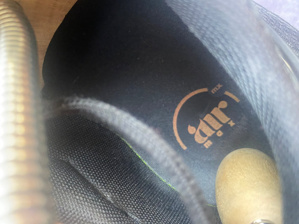 Nike Air Max 270 Black Gold Running Shoes Sneakers Lifestyle 42
