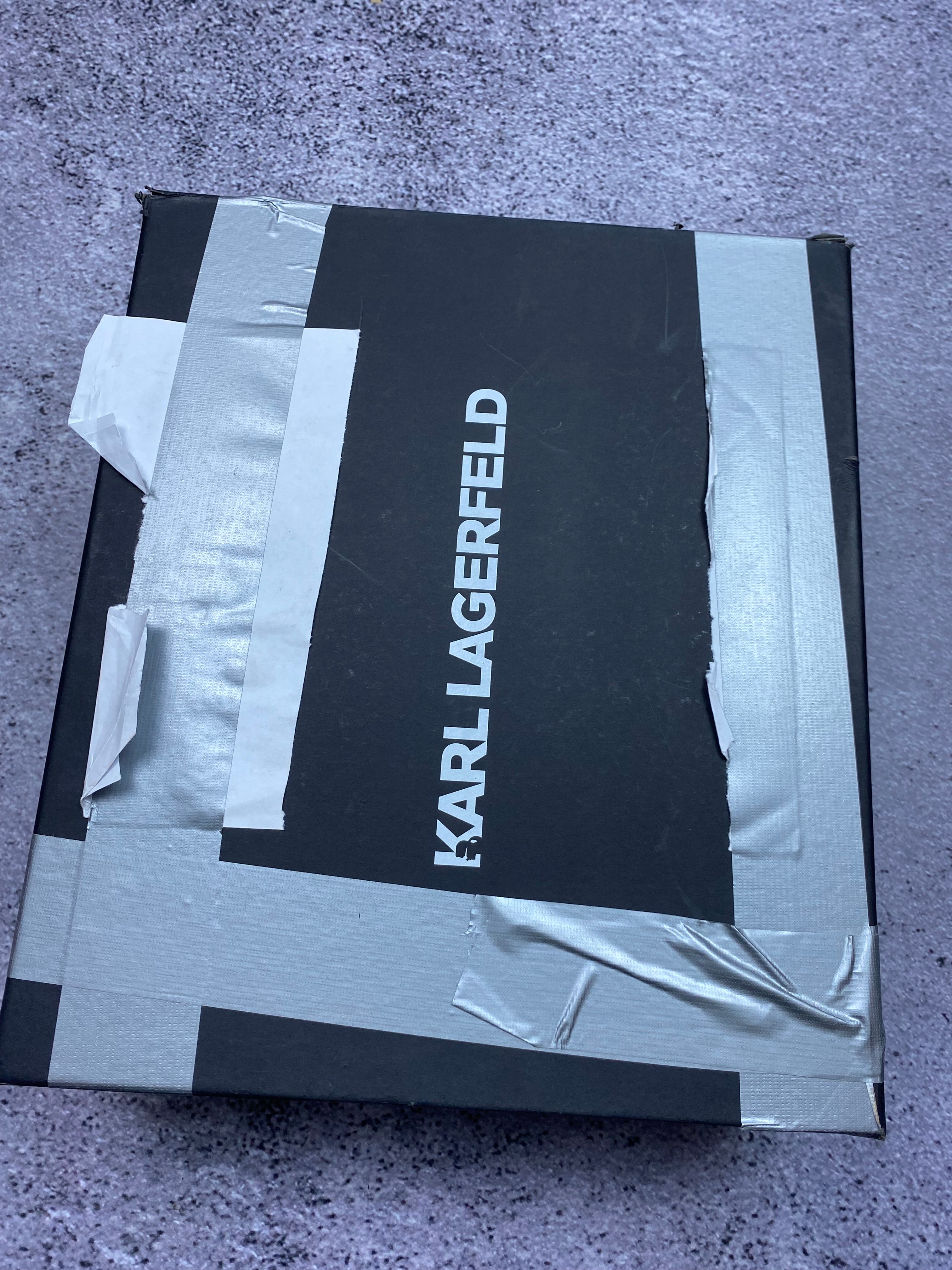 Karl Lagerfeld Chelsea Boots 46 – skórzane botki premium