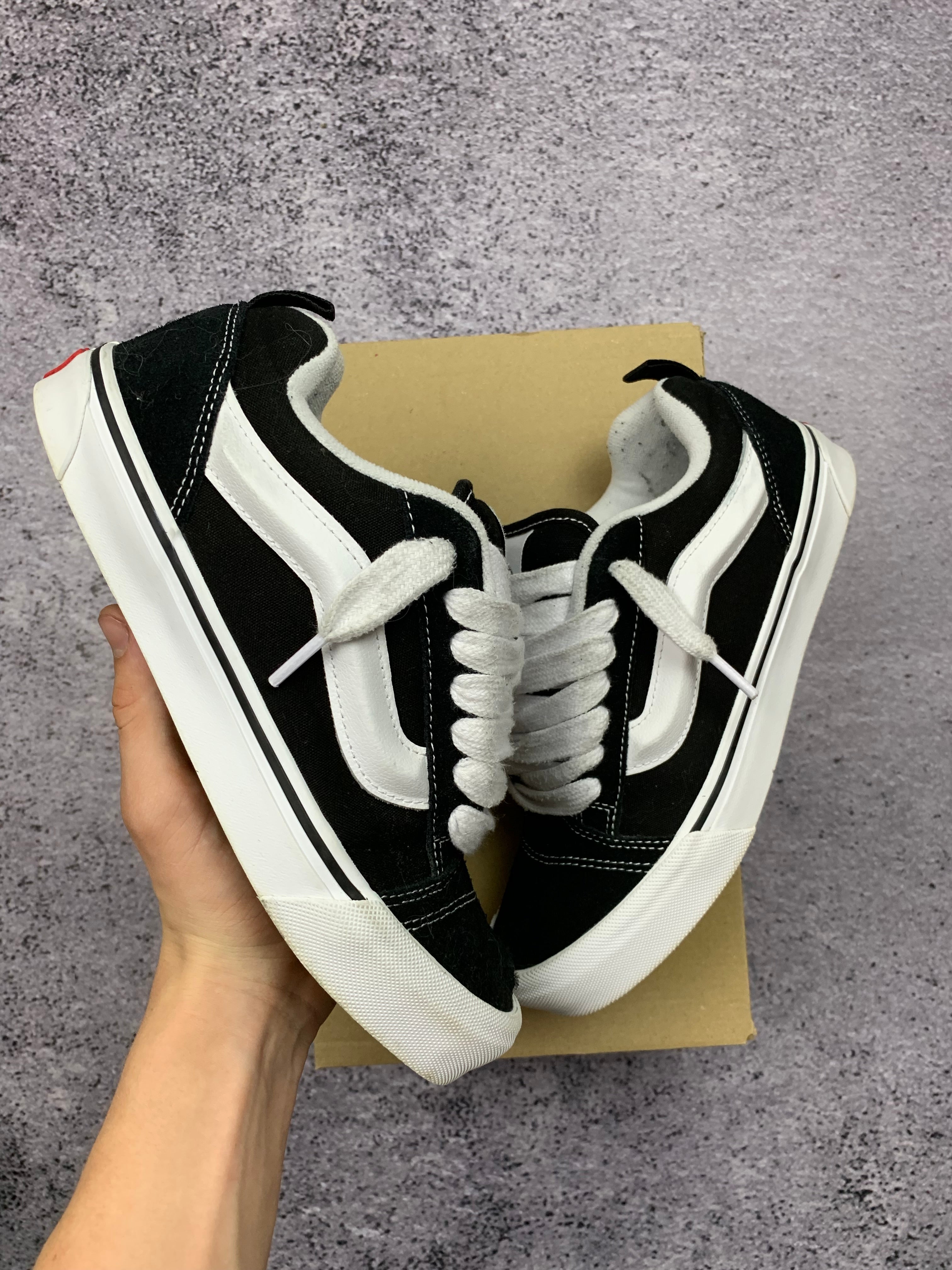 Vans Old Skool Platform Czarno-Białe Sneakersy r. 39 Stan Idealny