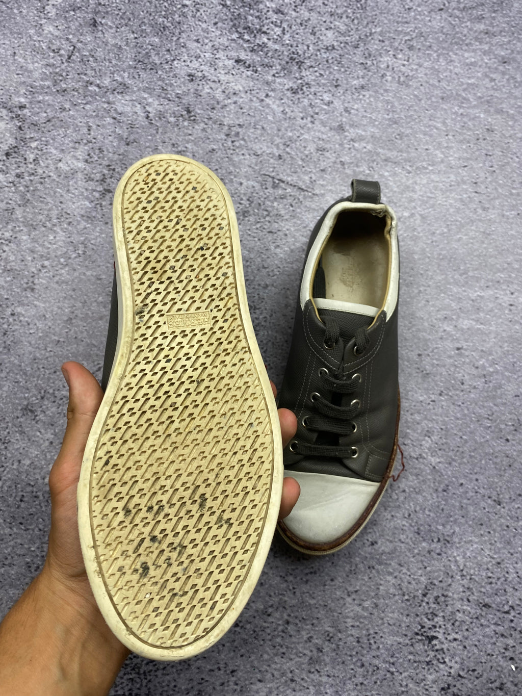 Hermès – skórzane sneakersy low-top r. 41
