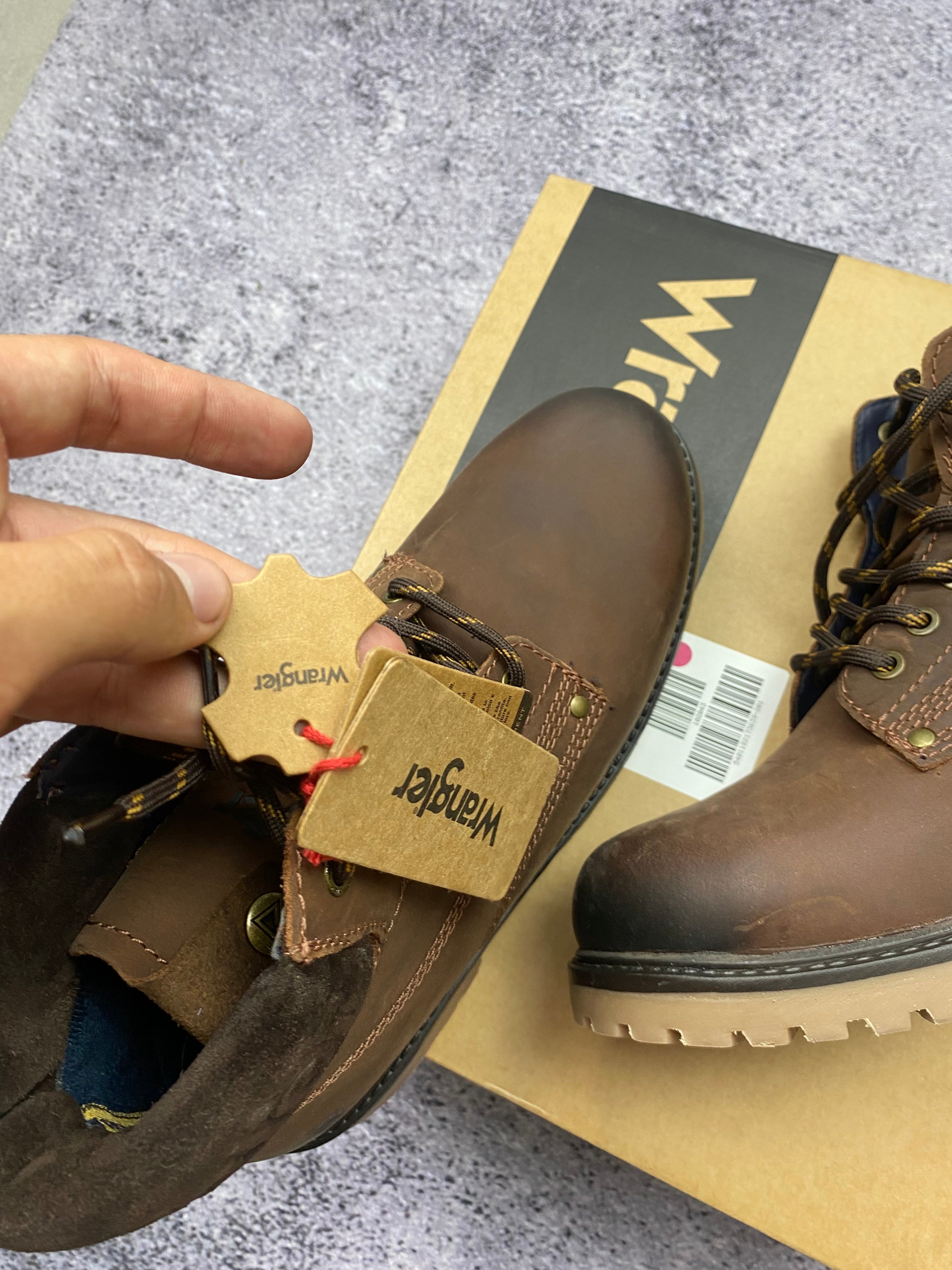 Wrangler Creek Mid – skórzane trzewiki męskie r. 42x