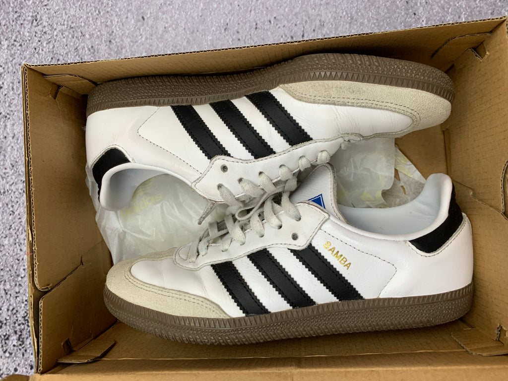 Adidas Samba OG r. 38 biało-czarne skórzane