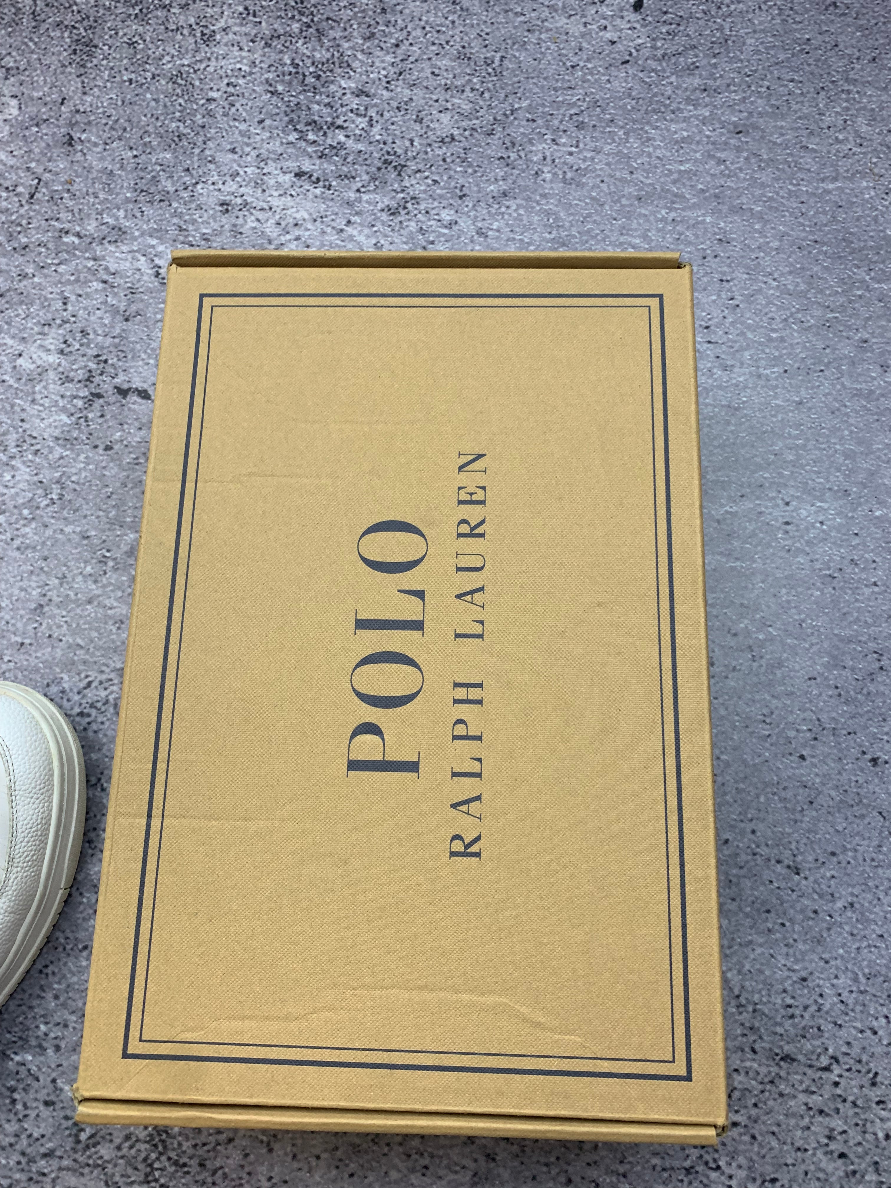 Polo Ralph Lauren Masters CRT-SK-LTL – skórzane sneakersy r. 42
