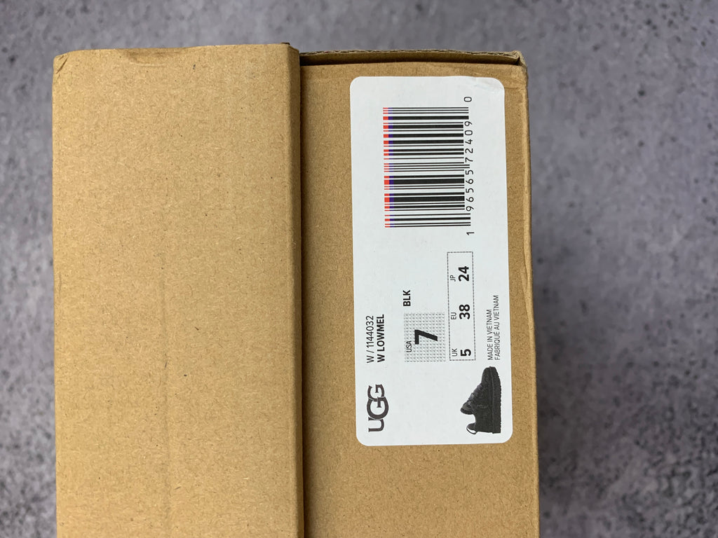 UGG Lowmel Czarne Sneakersy Chunky r. 38 Stan Bardzo Dobry + Box