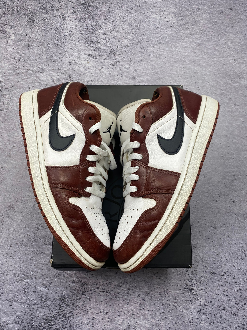 Air Jordan 1 Low biało-brązowe r. 41