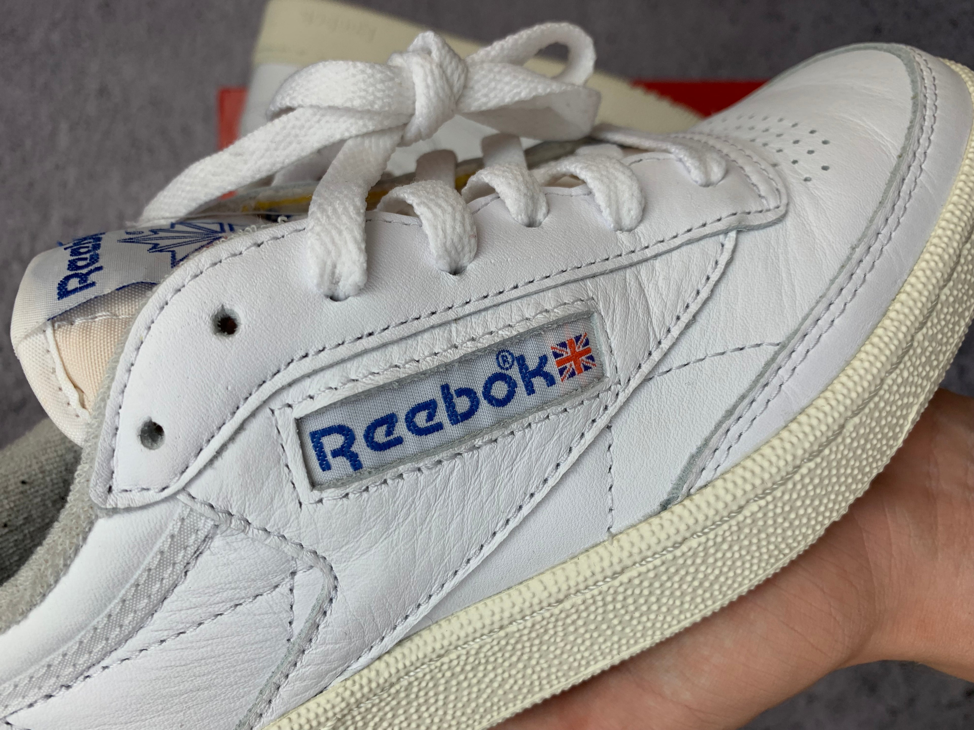 Reebok Club C Double damskie r. 38,5 białe skórzane nowe z pudełkiem