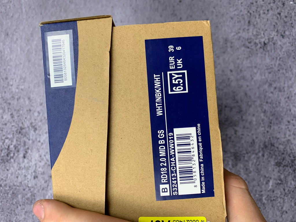 Champion RD18 2.0 Mid B GS Czarno-Białe Sneakersy r. 39 BDB + Box