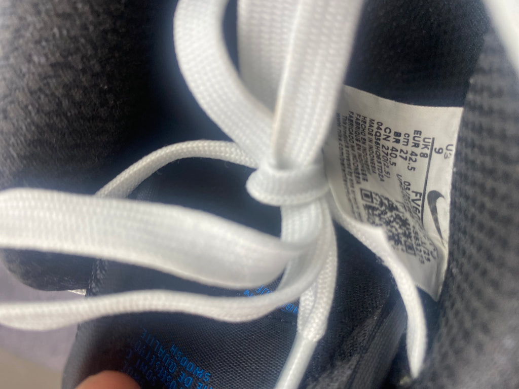 Nike Air Force 1 Low White Navy Stars Custom Sneakers Limited Edition 42.5