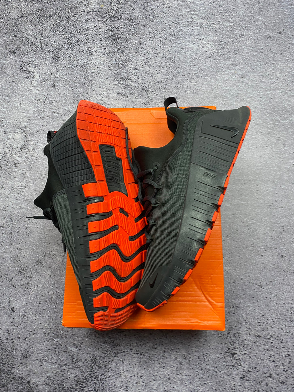 Nike Free RN Black Orange 44 – lekkie buty sportowe