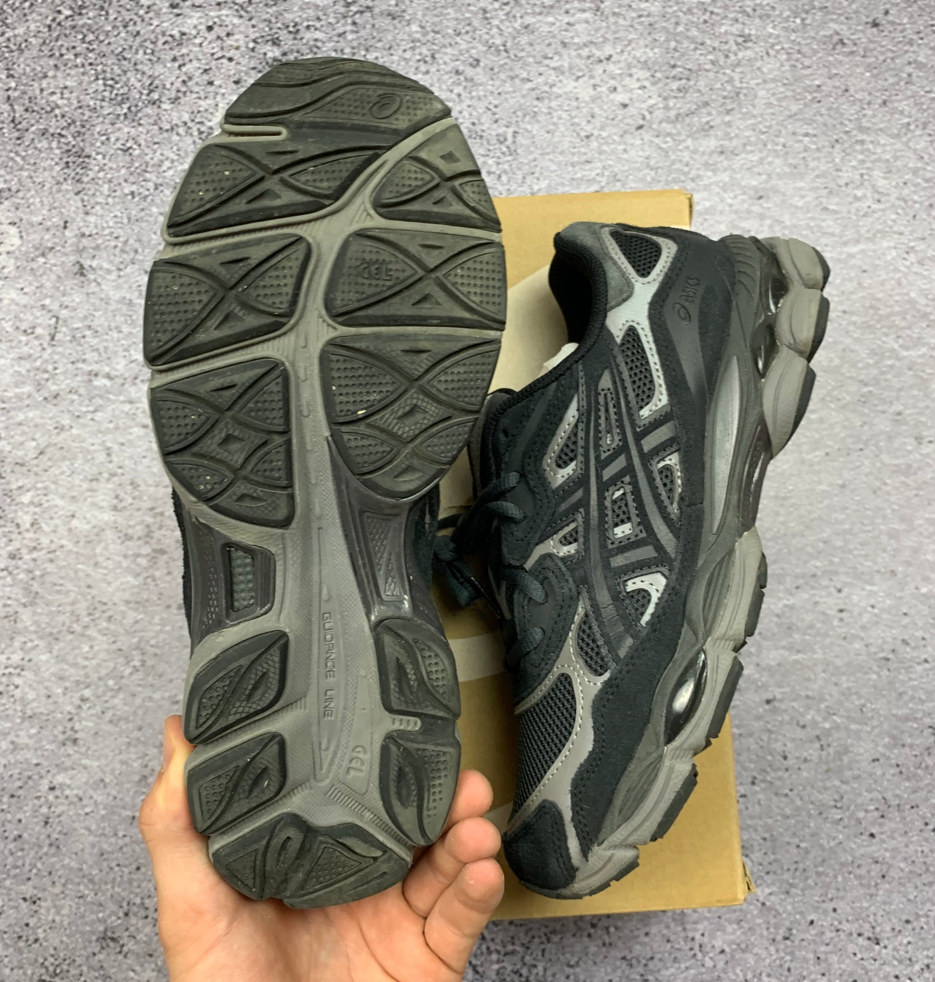 Asics GEL-NYC Sneakersy Lifestyle Graphite Grey/Black r. 39 Nowe + Metka + Box