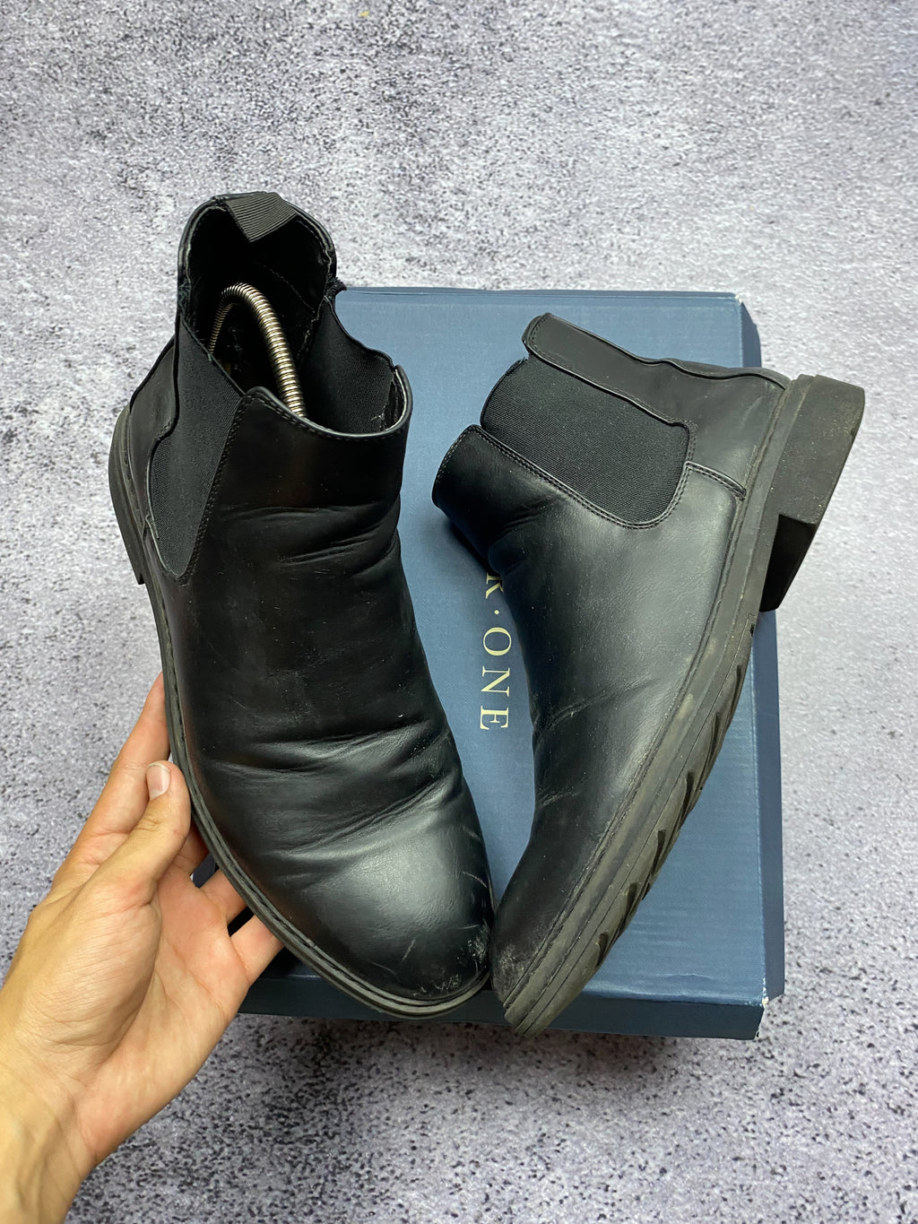 Pier One Chelsea Boots Skórzane 45