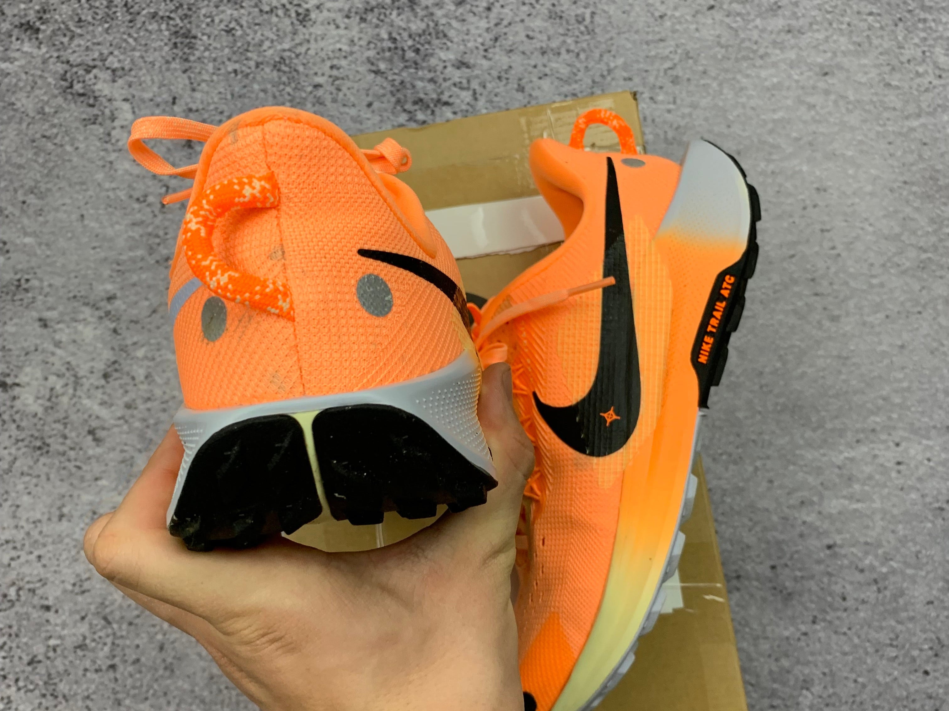 Nike Pegasus Trail 5 Pomarańczowe Buty Trailowe r. 39 Nowe + Box
