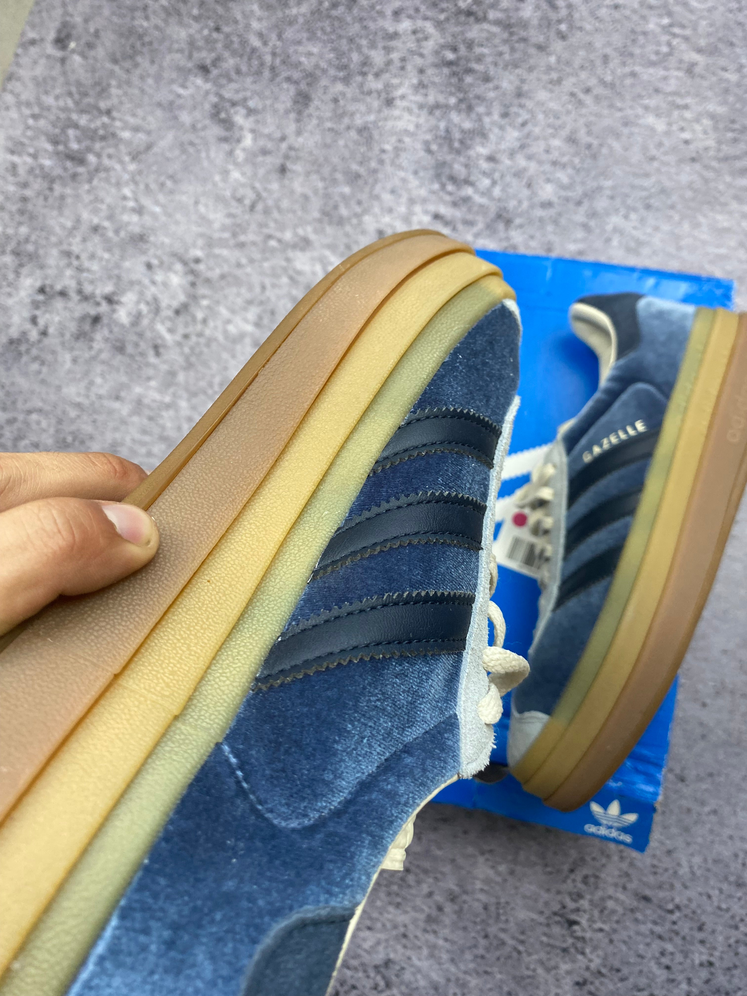 Adidas Gazelle Bold Platform – suede sneakers size 42