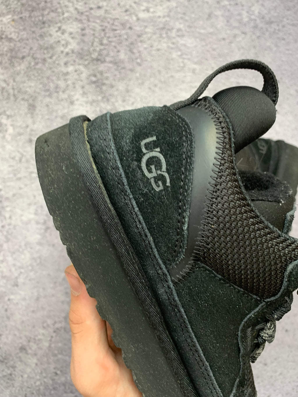 UGG Lowmel Czarne Sneakersy Chunky r. 38 Stan Bardzo Dobry + Box