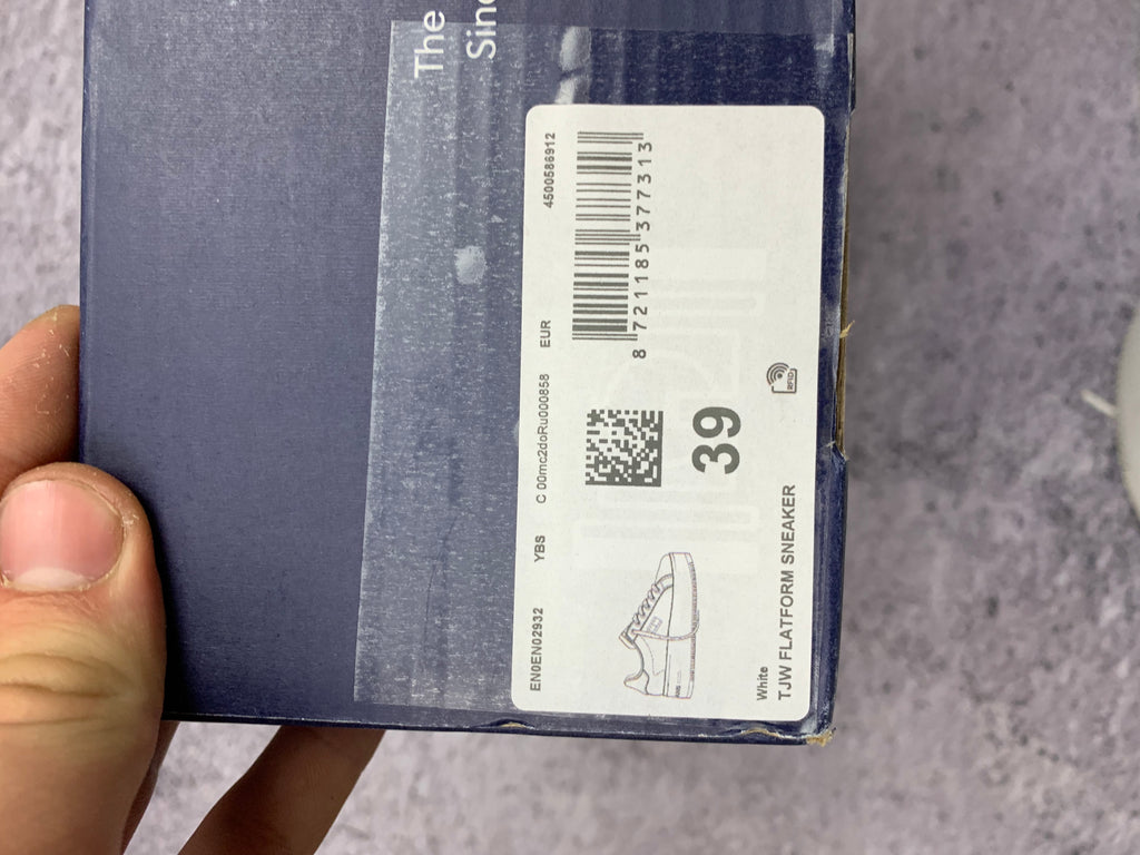 Tommy Jeans TJW Flatform Sneaker Białe Sneakersy Platforma r. 39 + Box