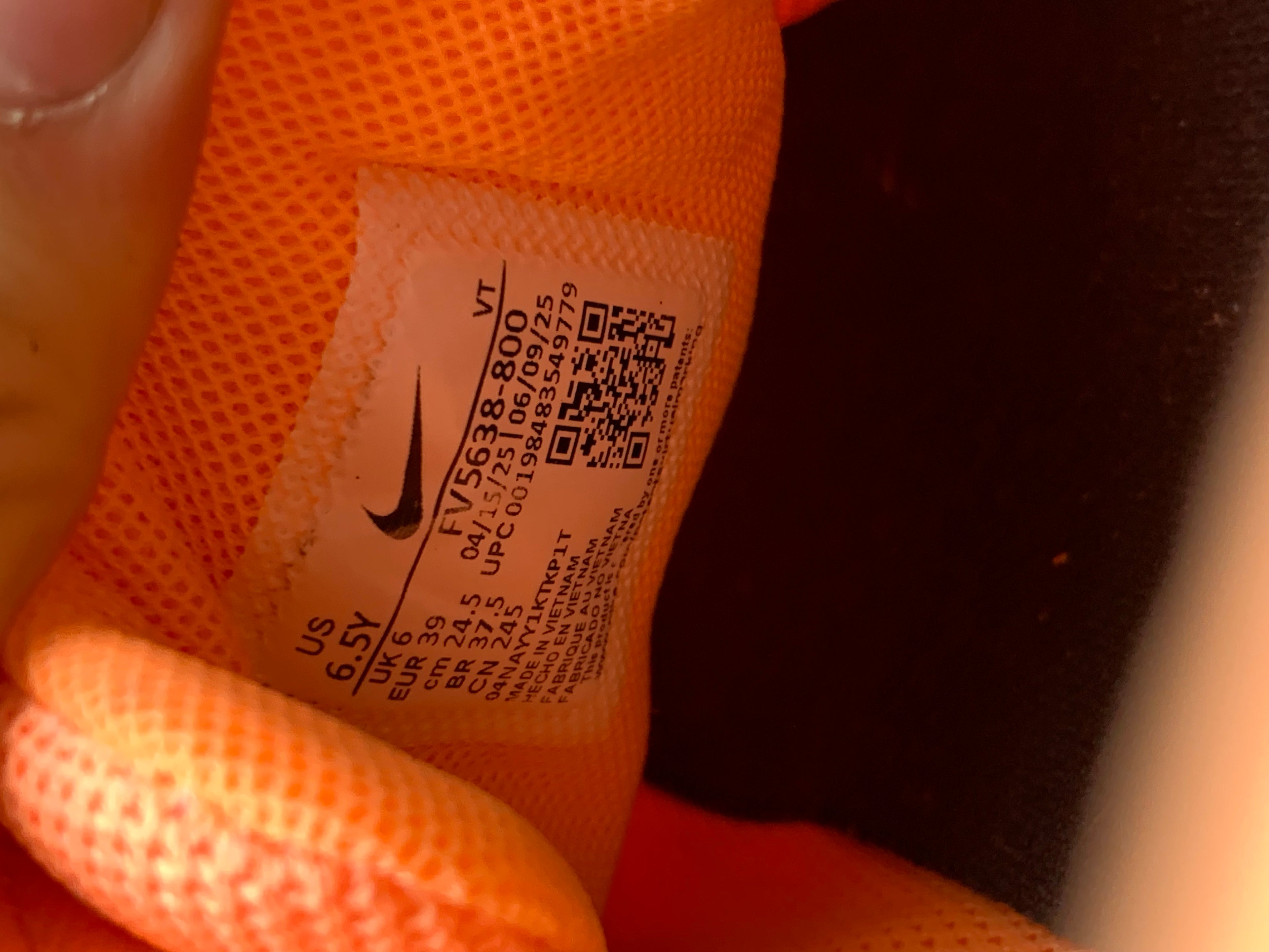 Nike Pegasus Trail 5 Pomarańczowe Buty Trailowe r. 39 Nowe + Box