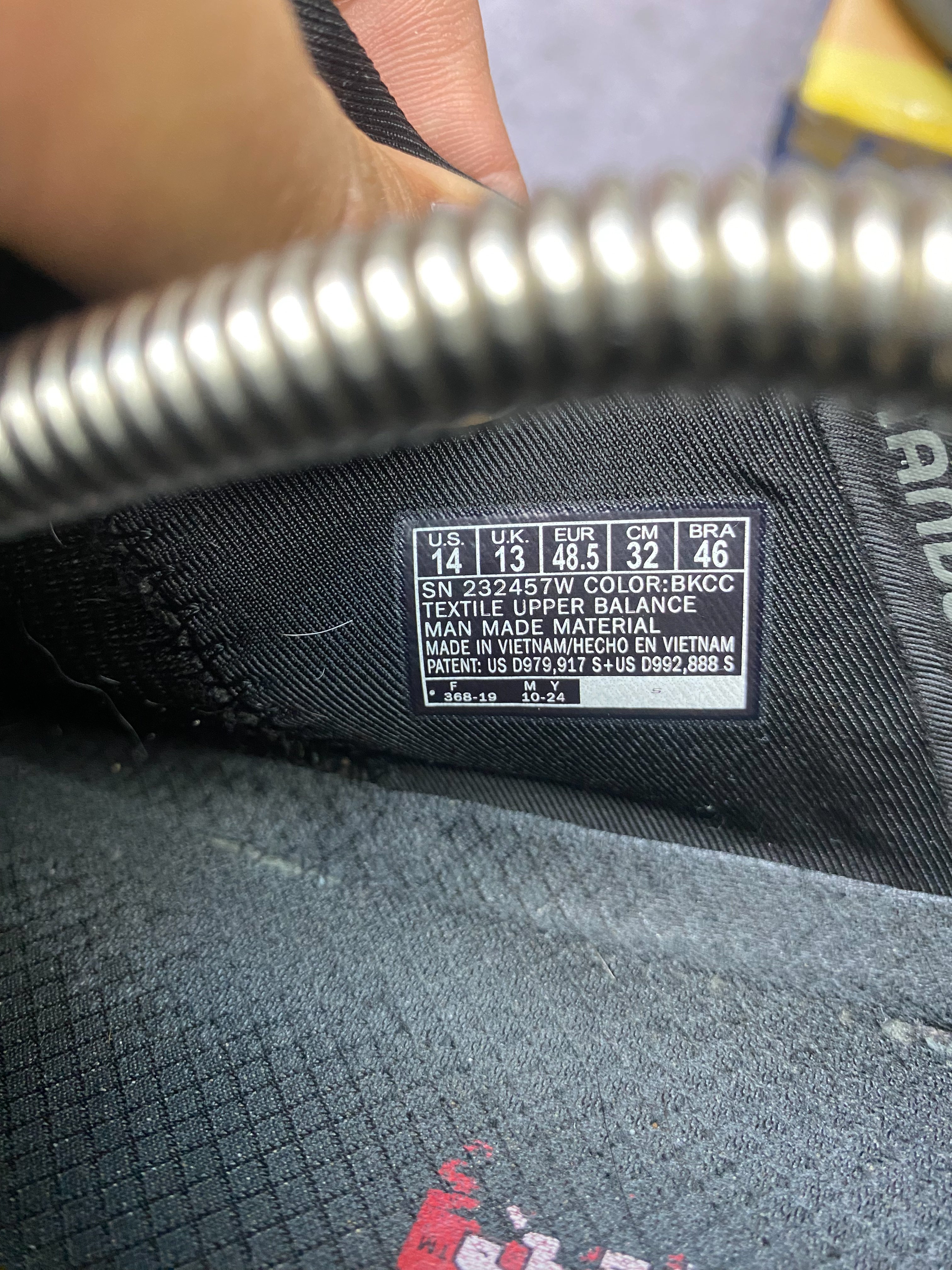 Skechers Slip-Ins Summits High Range 48.5 / UK 13 – czarne sneakersy