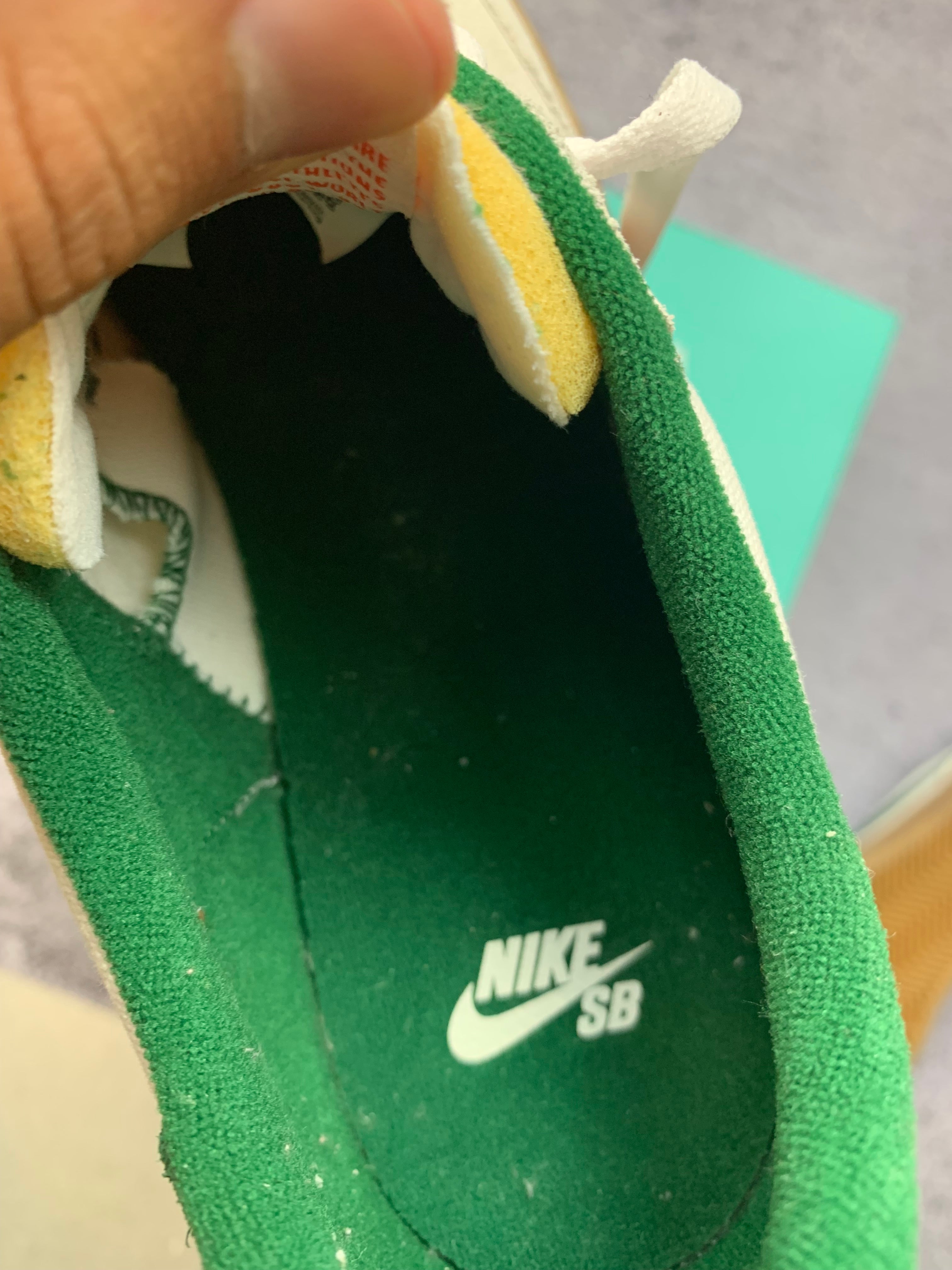 Nike SB Heritage Vulc Sail Gorge Green – sneakersy skate