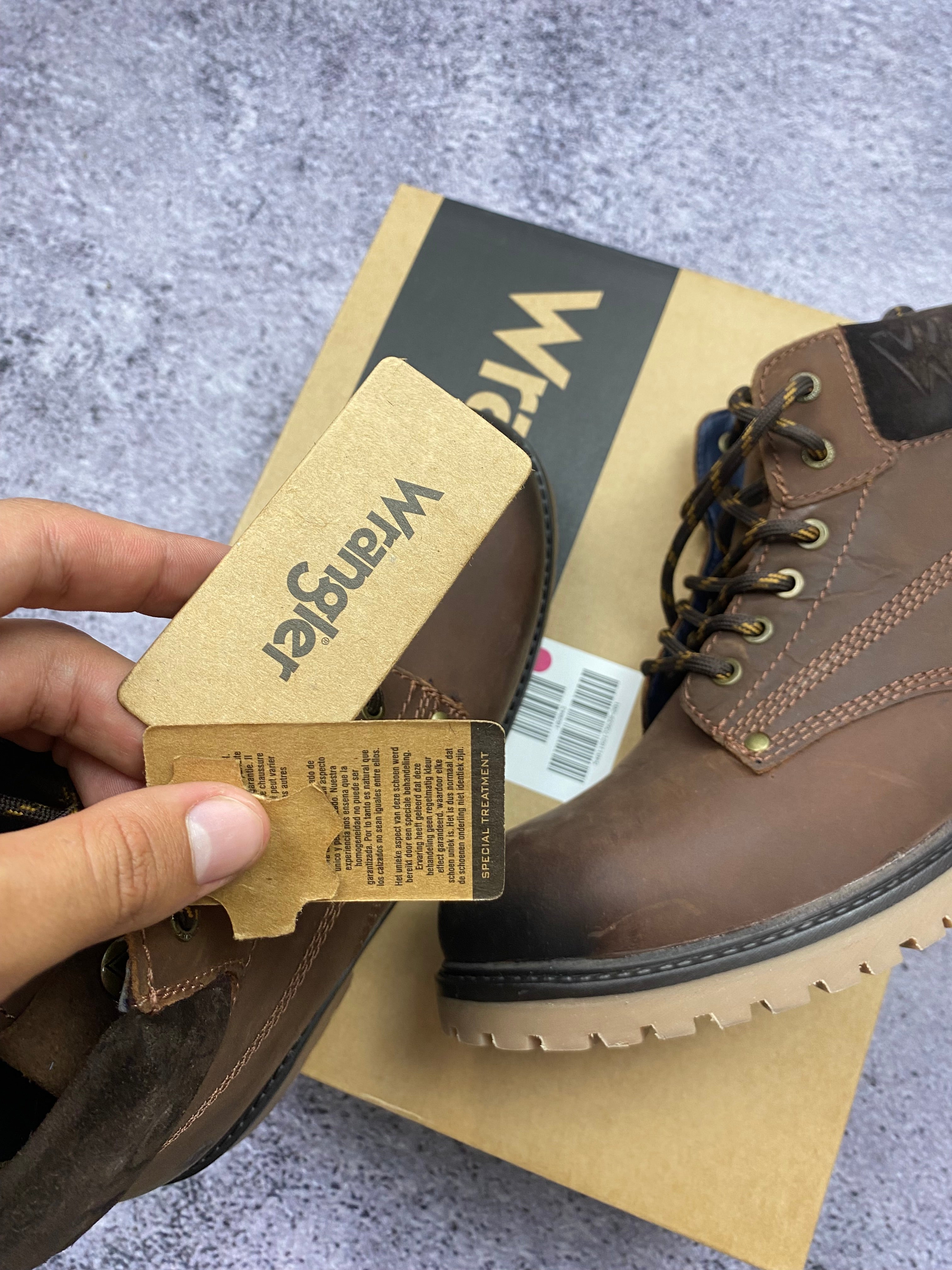 Wrangler Creek Mid – skórzane trzewiki męskie r. 42x