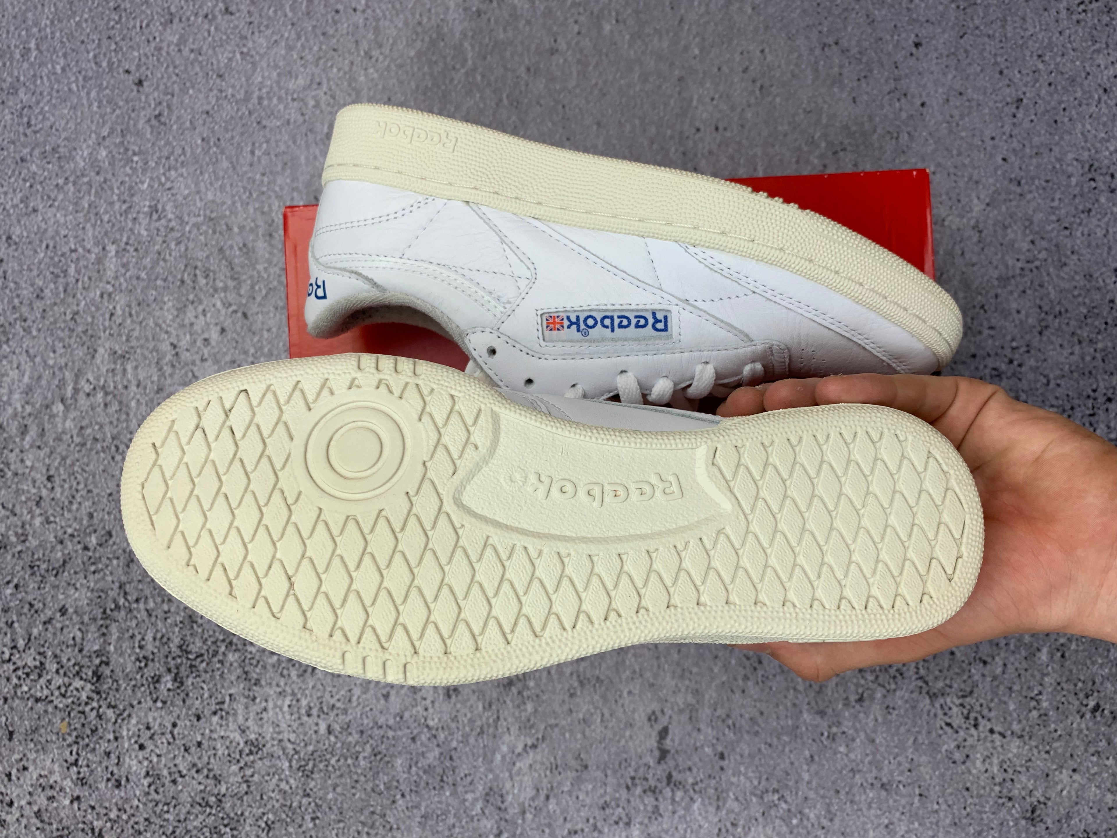 Reebok Club C Double damskie r. 38,5 białe skórzane nowe z pudełkiem