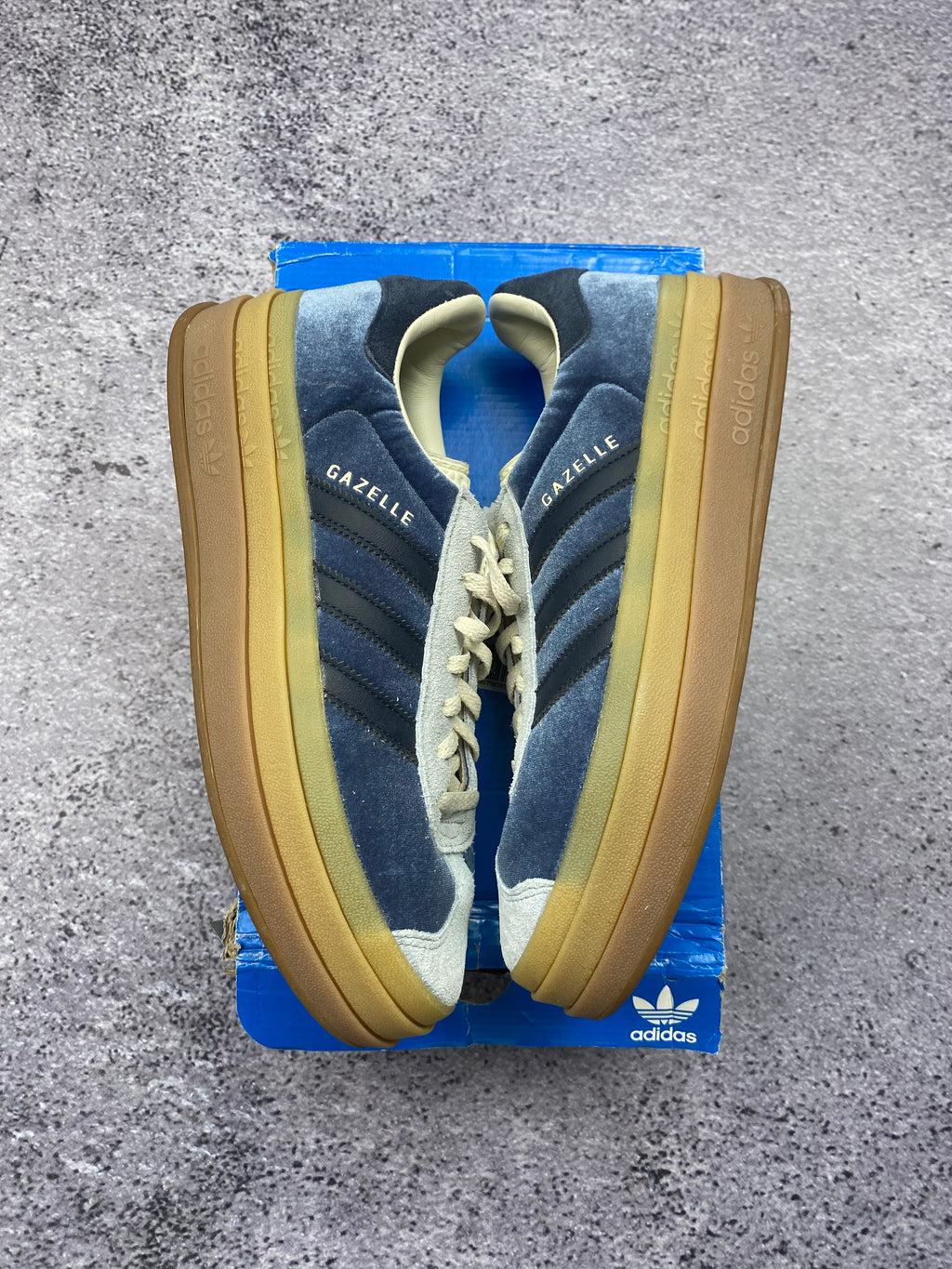Adidas Gazelle Bold Platform – suede sneakers size 42