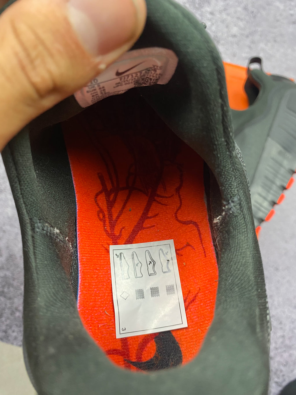 Nike Free RN Black Orange 44 – lekkie buty sportowe