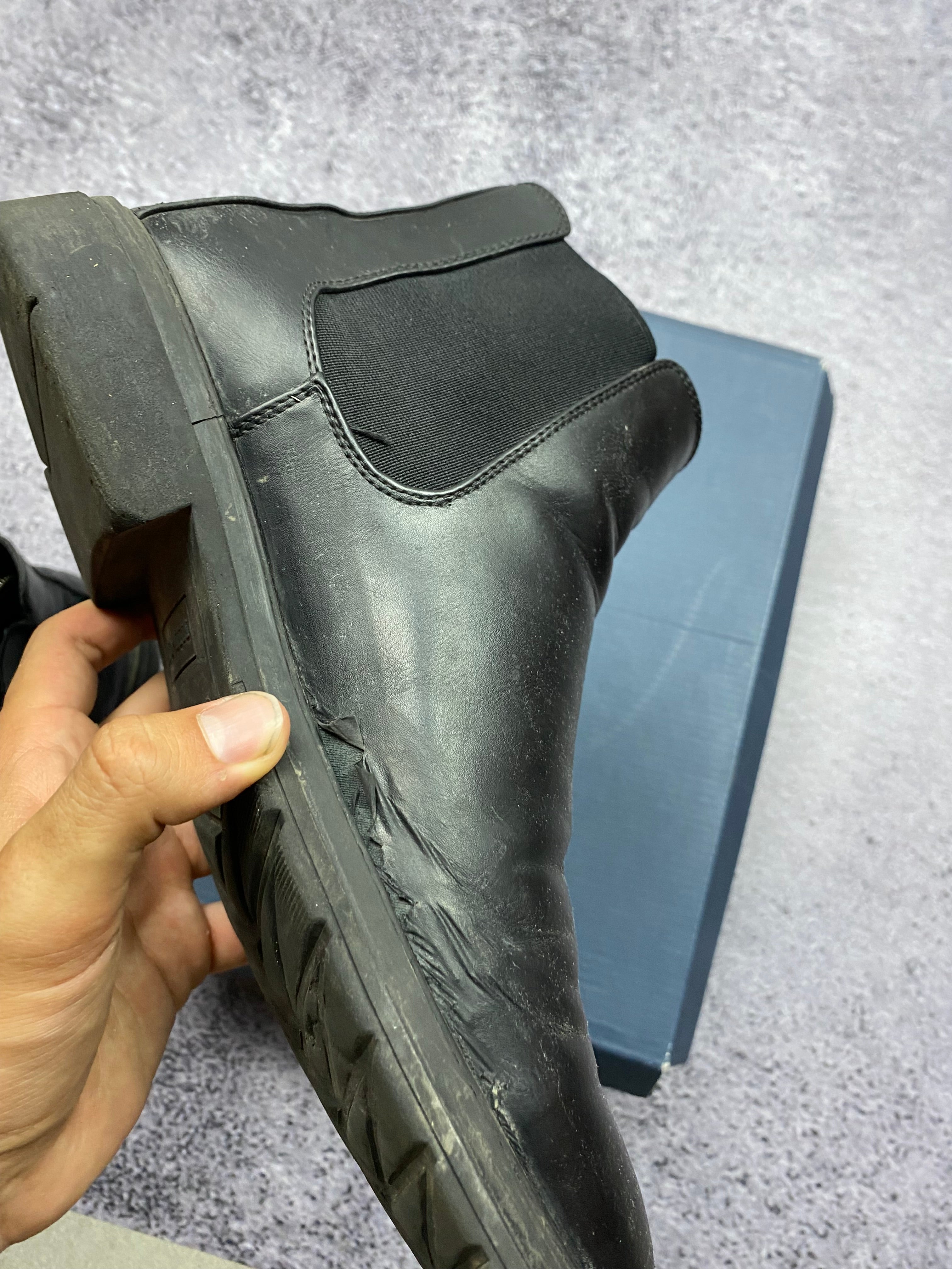 Pier One Chelsea Boots Skórzane 45