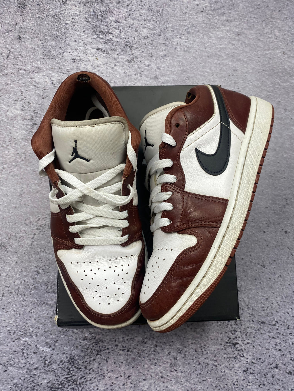 Air Jordan 1 Low biało-brązowe r. 41
