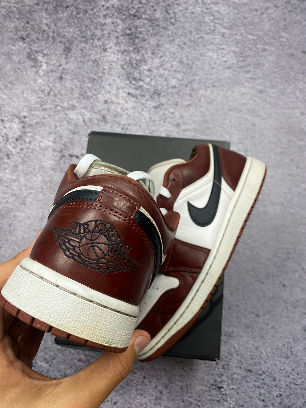 Air Jordan 1 Low biało-brązowe r. 41