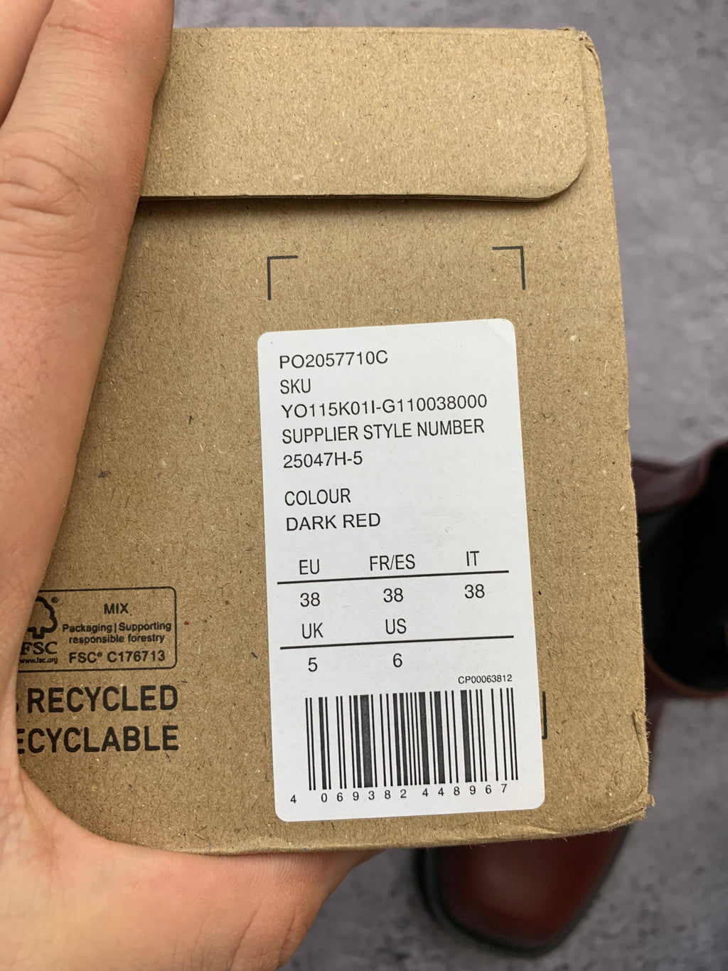 YOURTURN Bordowe Botki Chelsea na Grubej Podeszwie r. 38 Nowe z Metką + Box