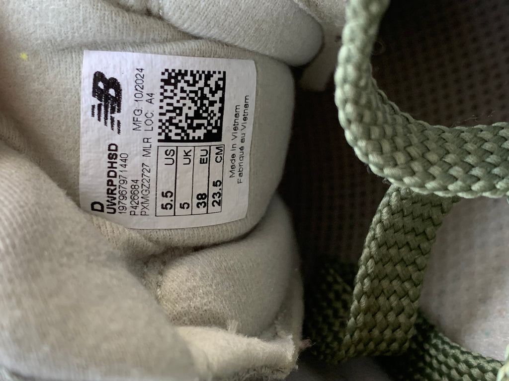 New Balance WRPD Runner Zielone Sneakersy Lifestyle r. 38 Stan Bardzo Dobry