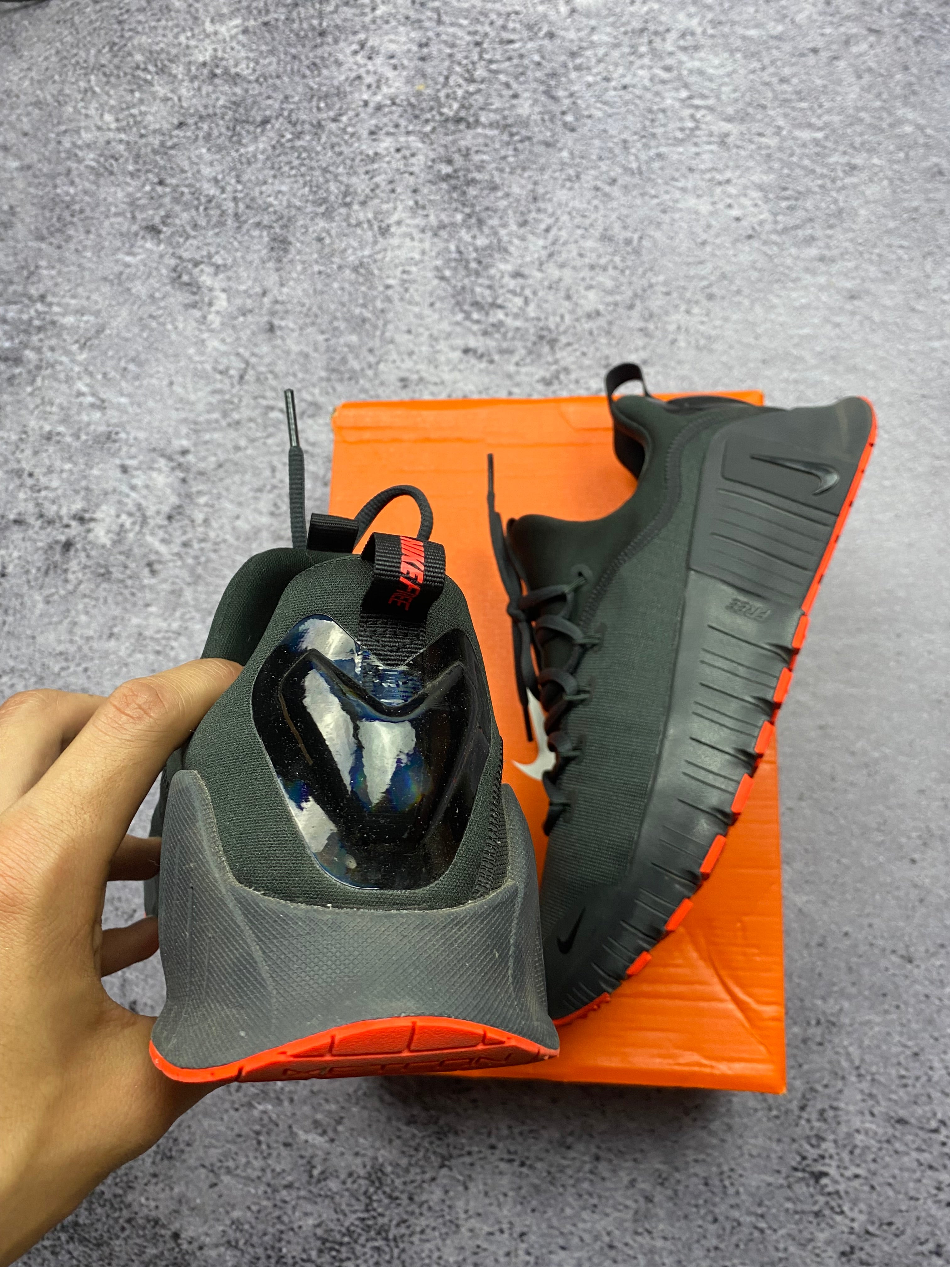 Nike Free RN Black Orange 44 – lekkie buty sportowe