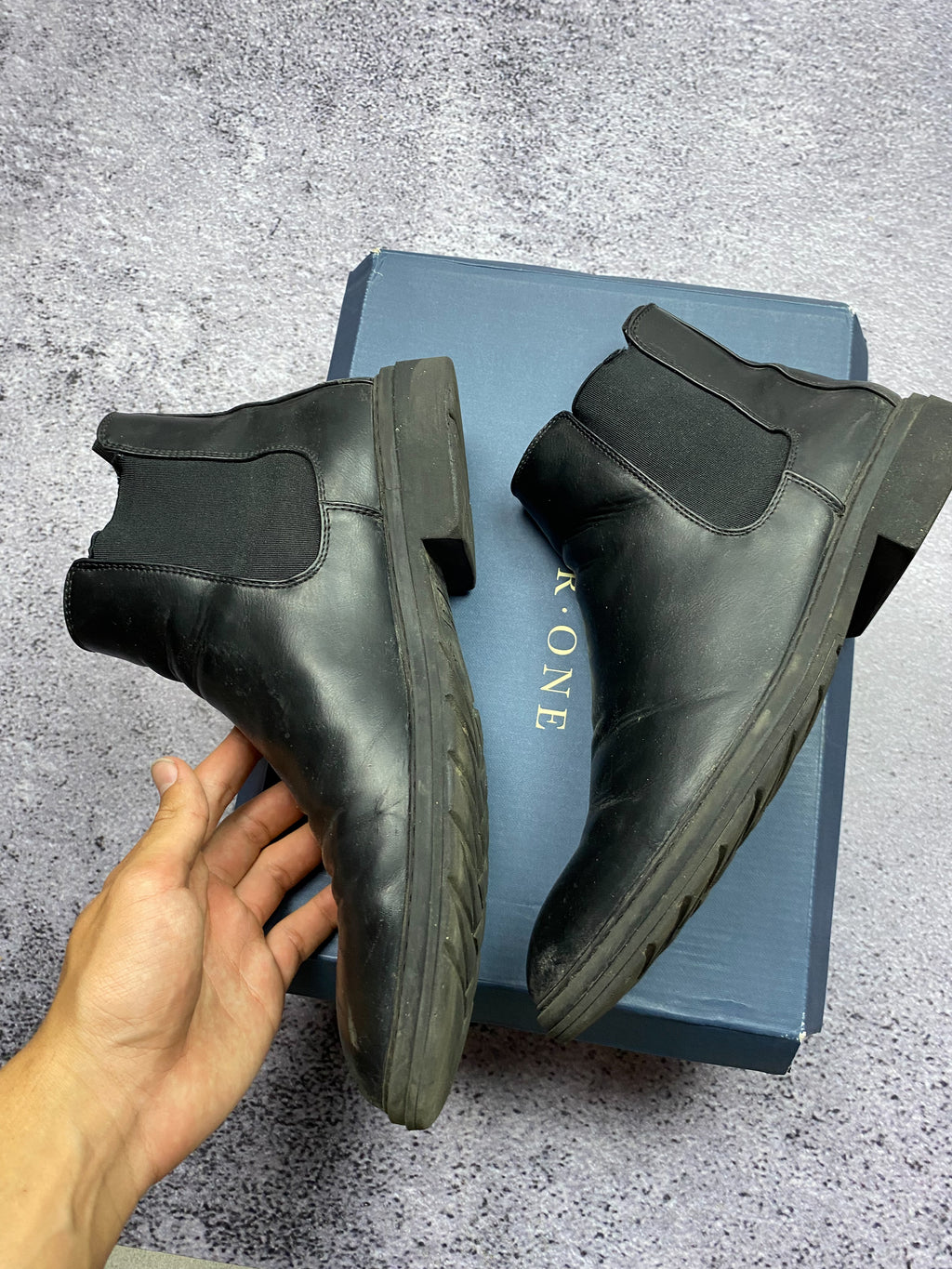 Pier One Chelsea Boots Skórzane 45