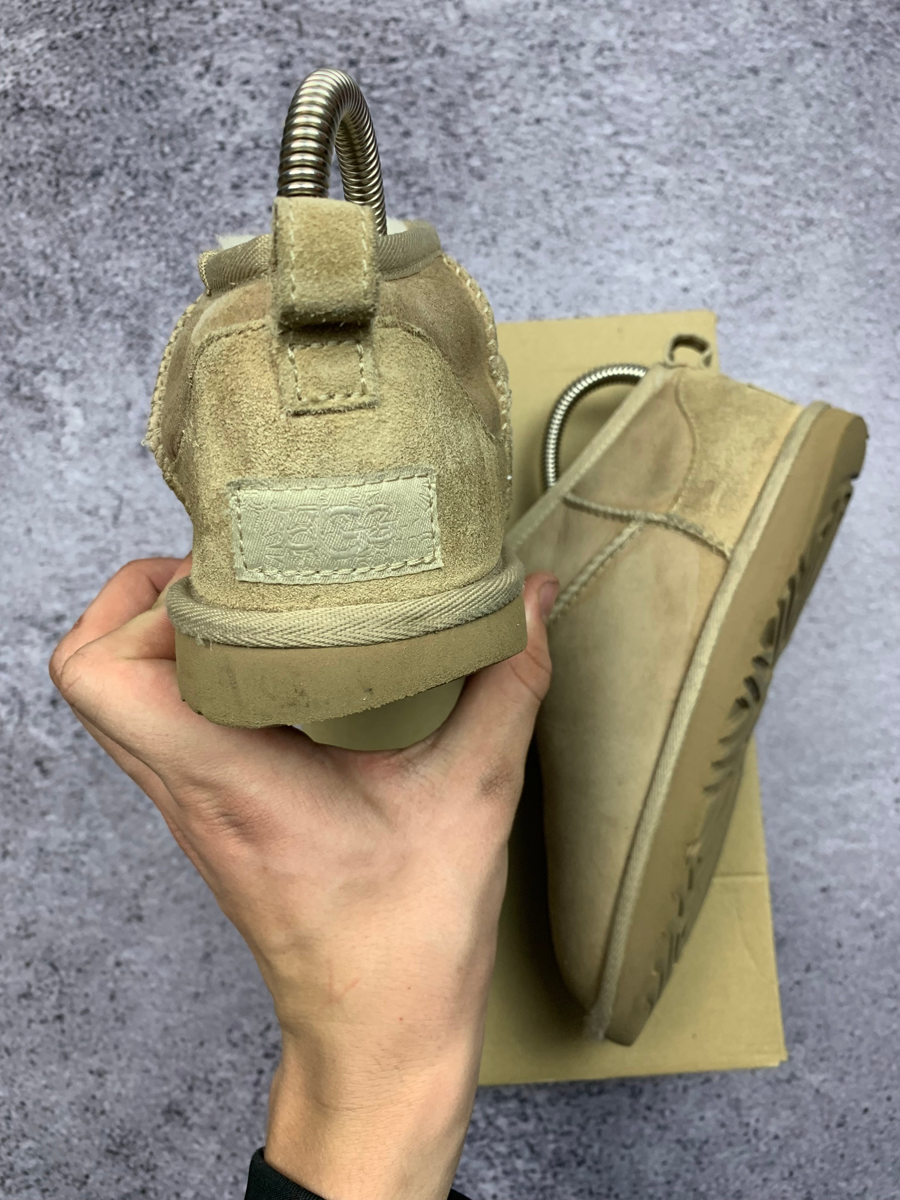 UGG Classic Slip-On – ocieplane wsuwane botki r. 36