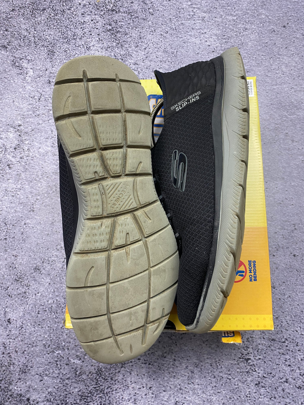 Skechers Slip-Ins Summits High Range 48.5 / UK 13 – czarne sneakersy