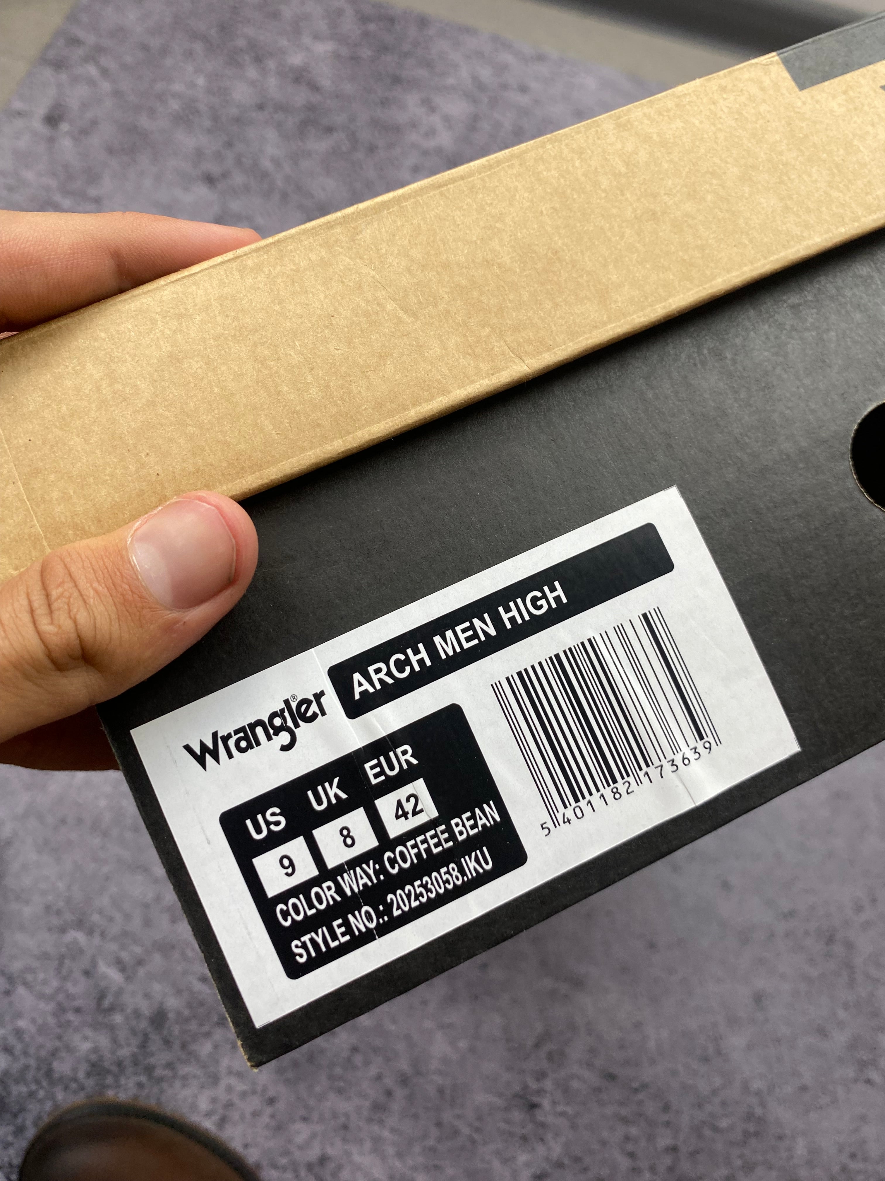 Wrangler Creek Mid – skórzane trzewiki męskie r. 42x