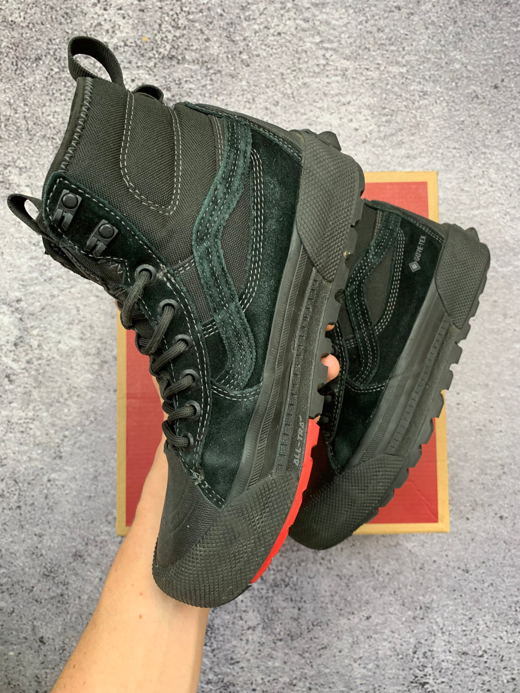 Vans Sk8-Hi Gore-Tex MTE-3 r. 38 czarne sneakersy outdoor