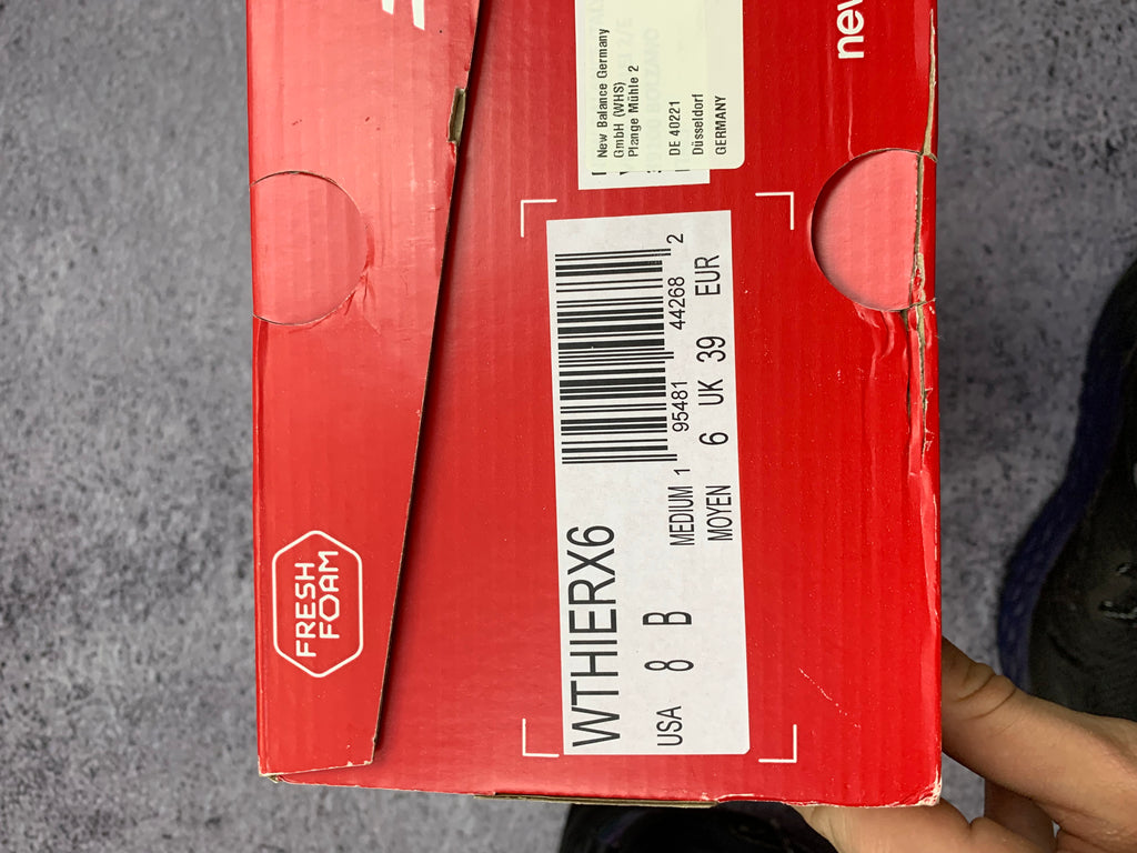 New Balance Fresh Foam Hierro X6 Trail Running Vibram r. 39 + Box