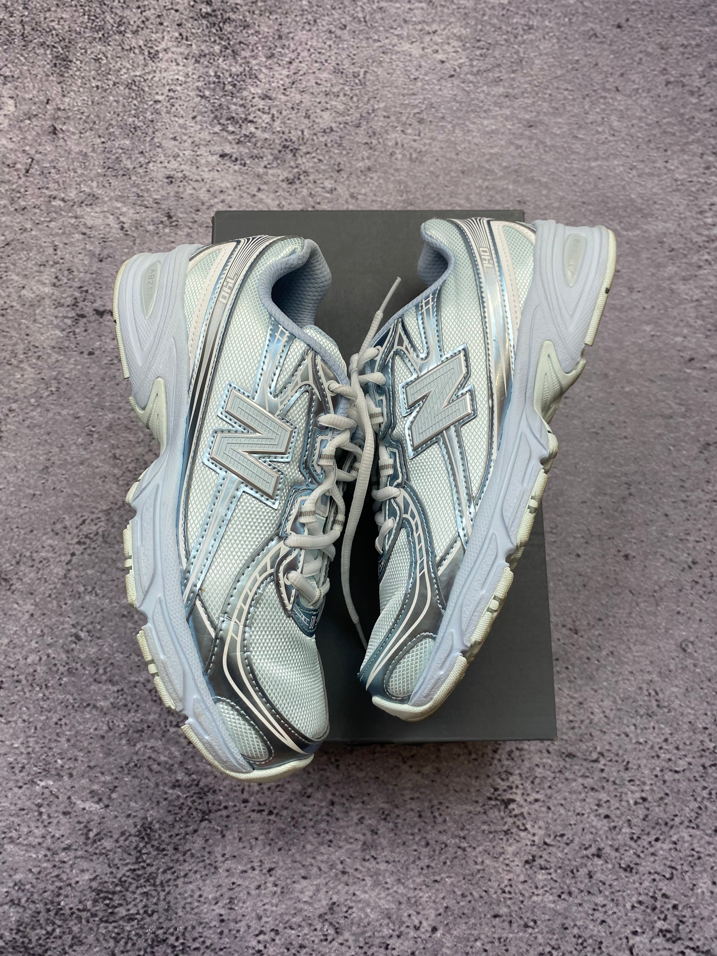 New Balance 740 biało-srebrne sneakersy sportowe r. 40